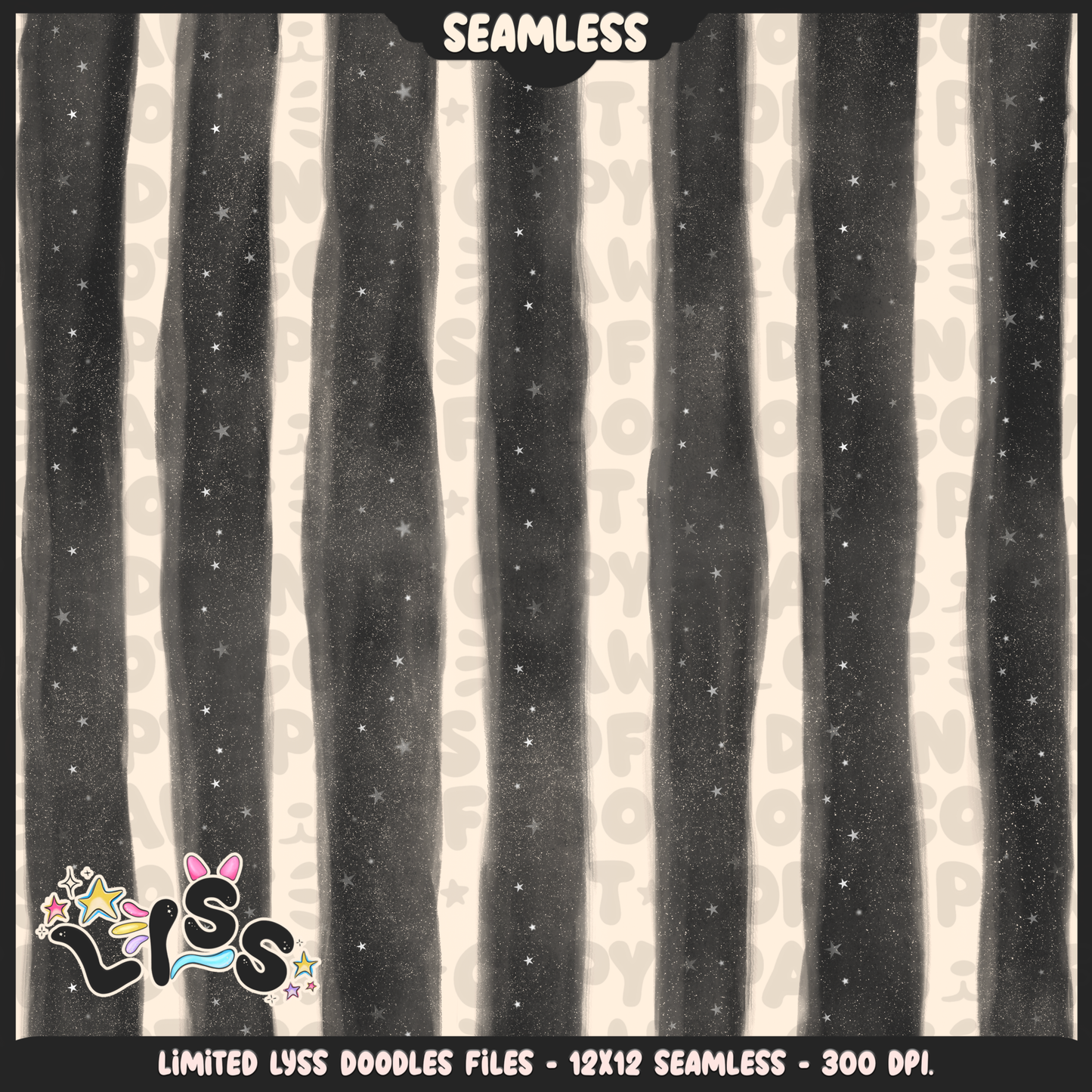 2024 - Lyss Doodles - Coordinates - Beetle x Love kyr Collab - Coffin - 24LD053