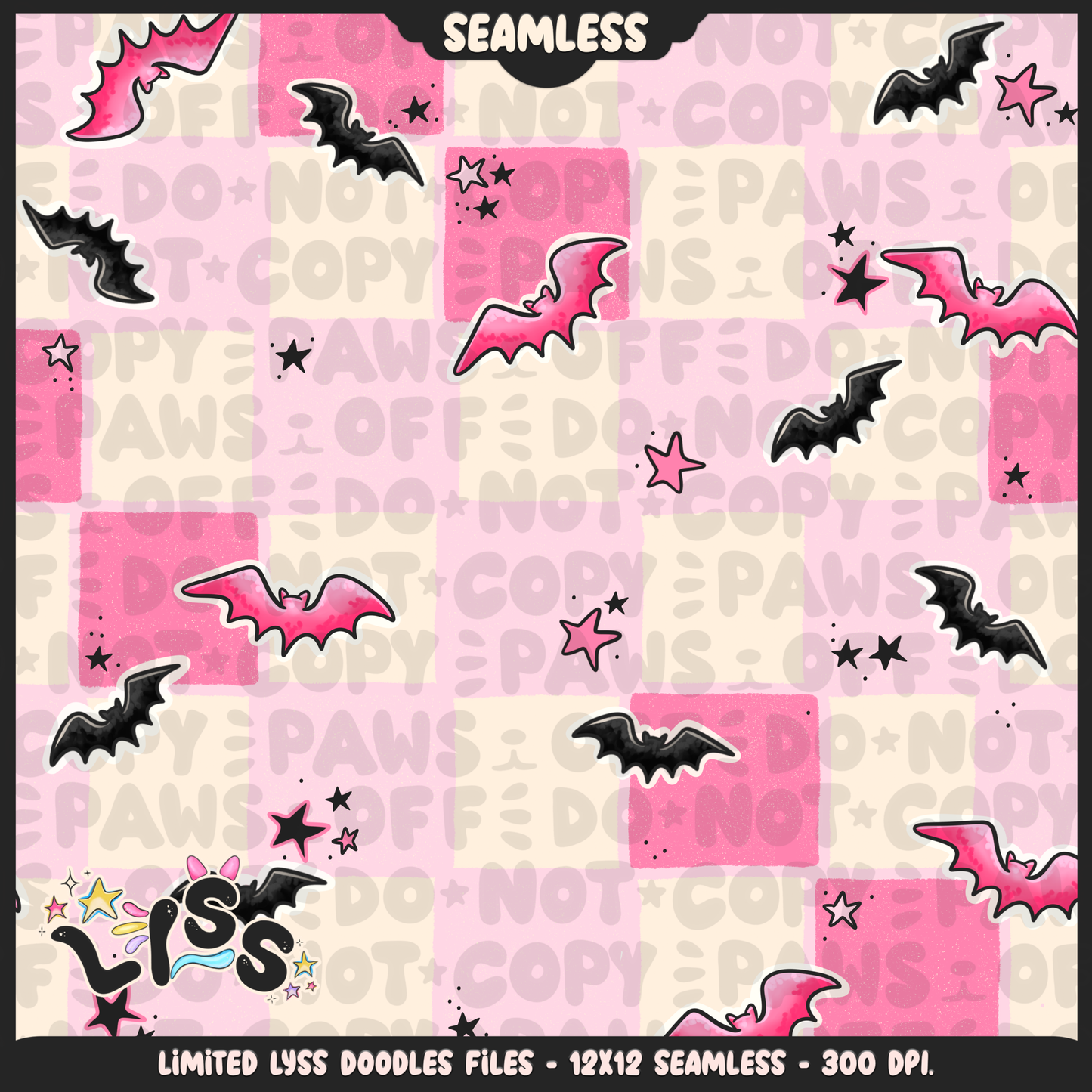 2024 - Lyss Doodles - Coordinates - Beetle x Love kyr Collab - Coffin - 24LD053