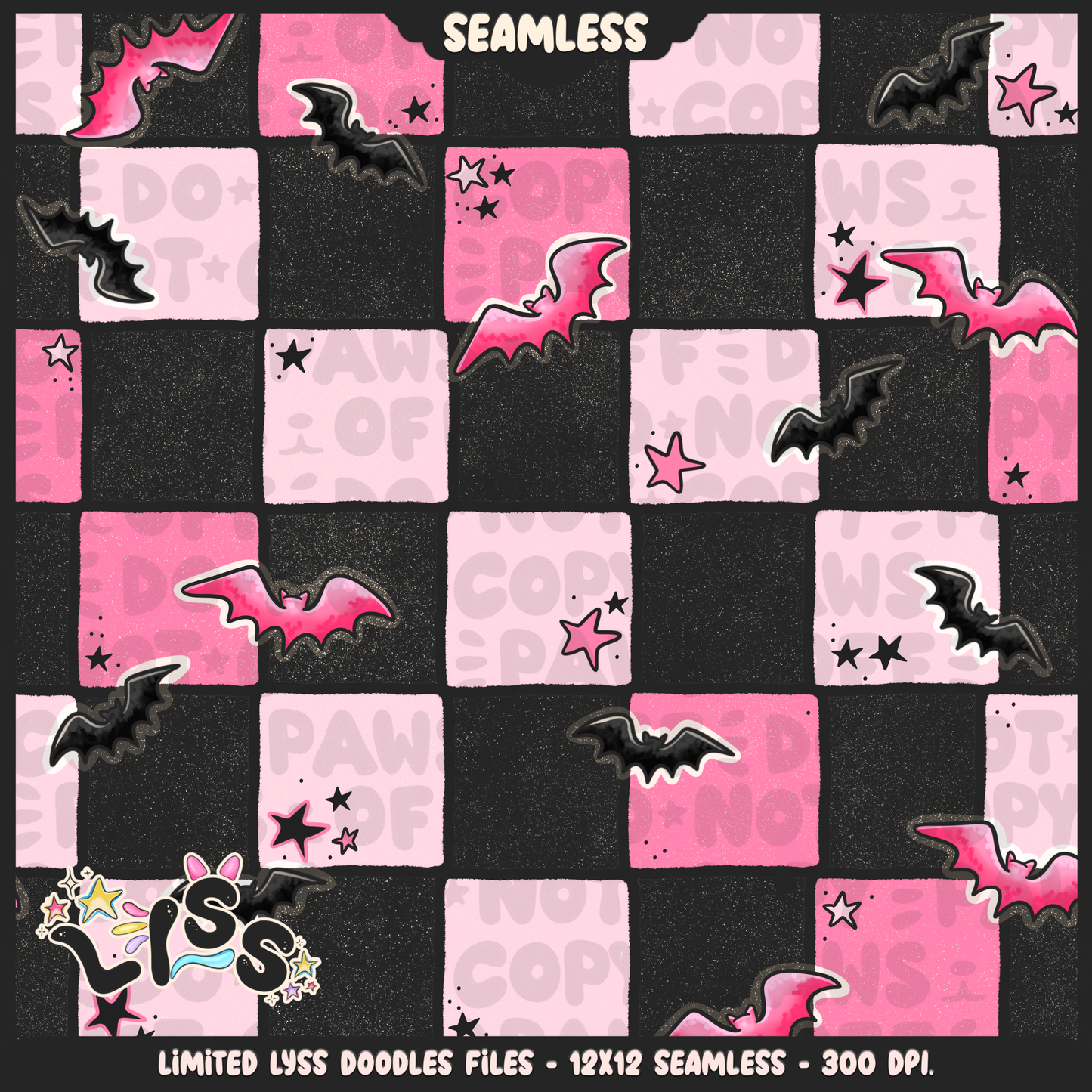 2024 - Lyss Doodles - Coordinates - Beetle x Love kyr Collab - Coffin - 24LD053