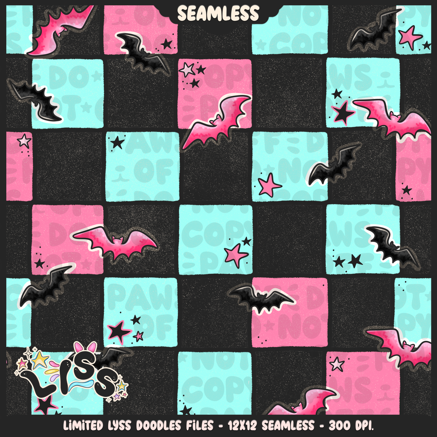 2024 - Lyss Doodles - Coordinates - Beetle x Love kyr Collab - Coffin - 24LD053