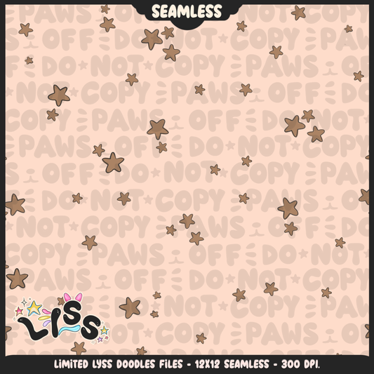 2024 - Lyss Doodles - Coordinates - Beige Characters - 24LD014