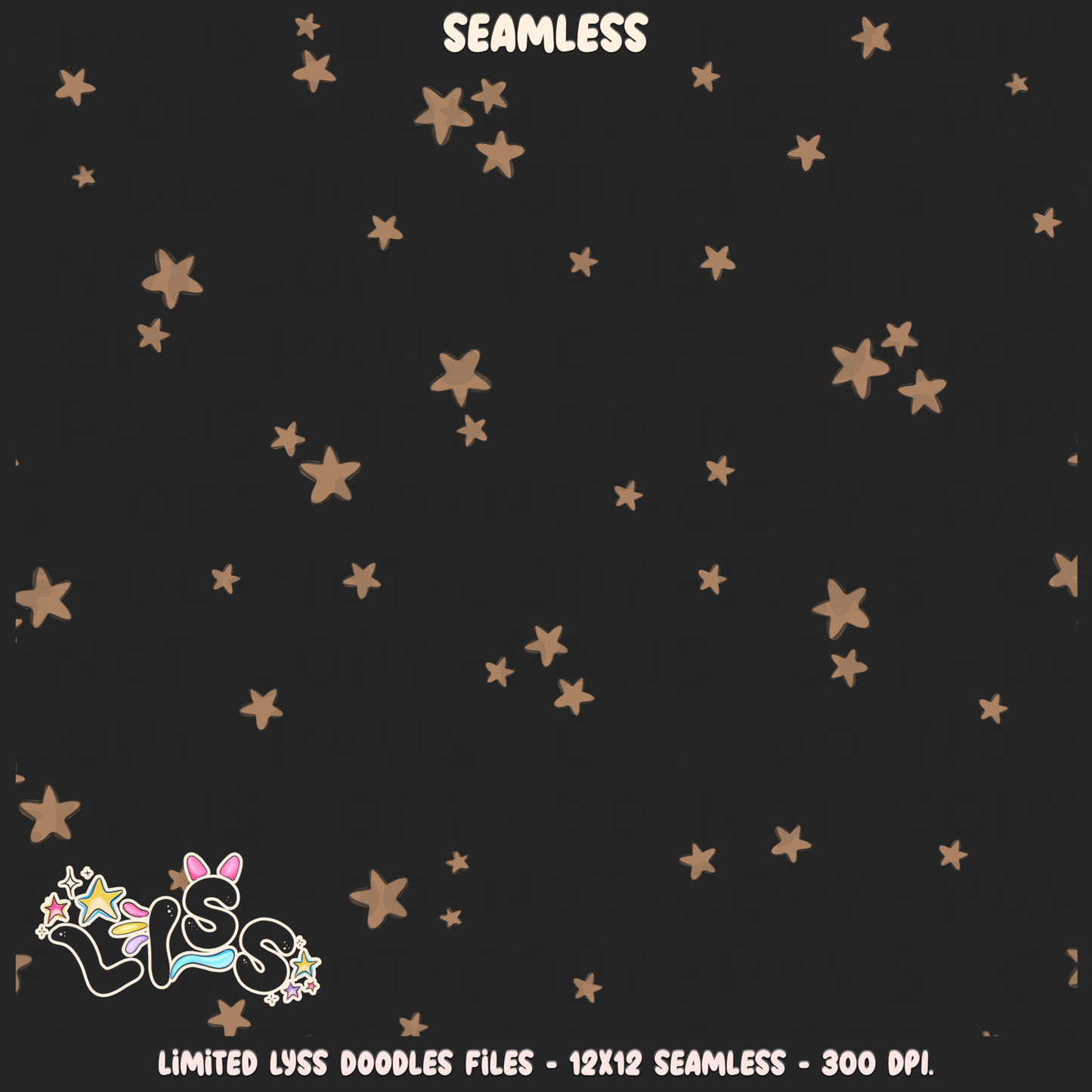 2024 - Lyss Doodles - Coordinates - Beige Characters - 24LD014