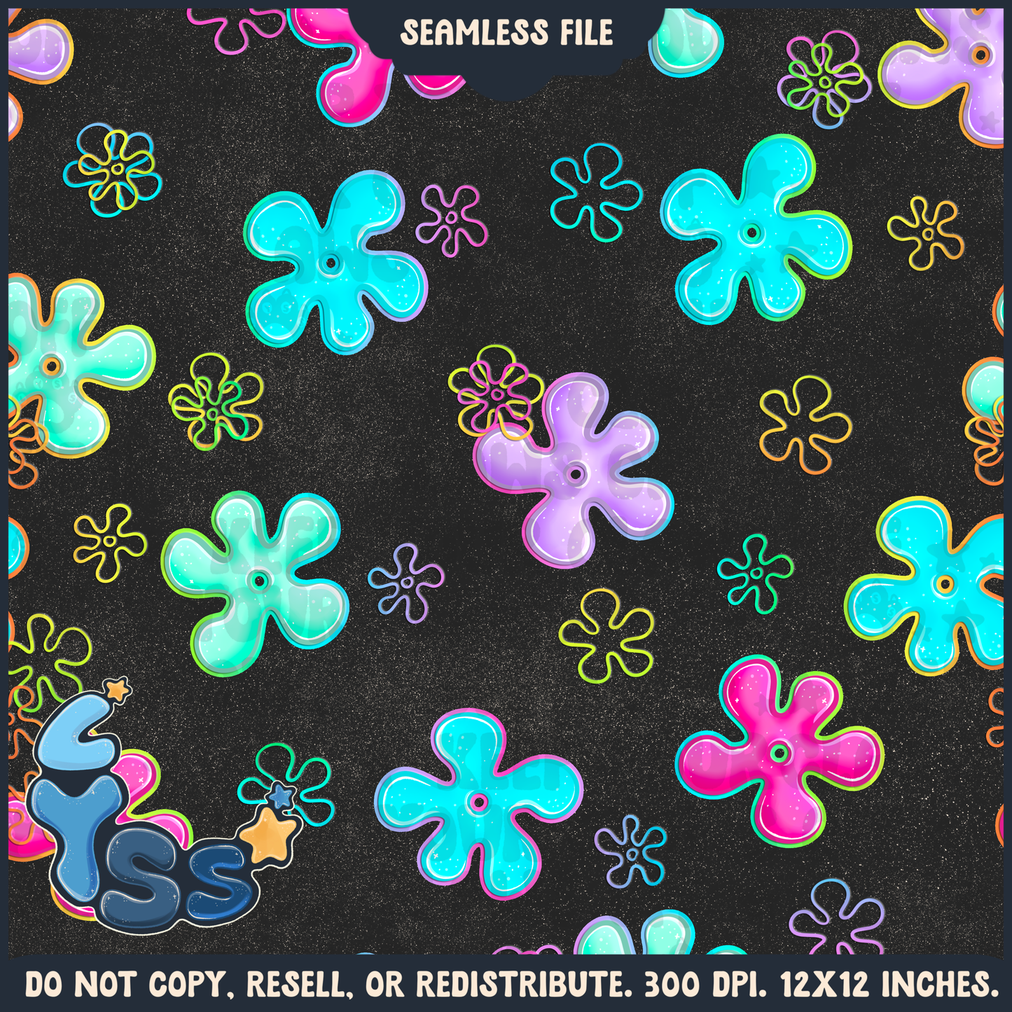 2025 - Lyss Doodles - Coordinates - Bikini Bottom - 25LD007