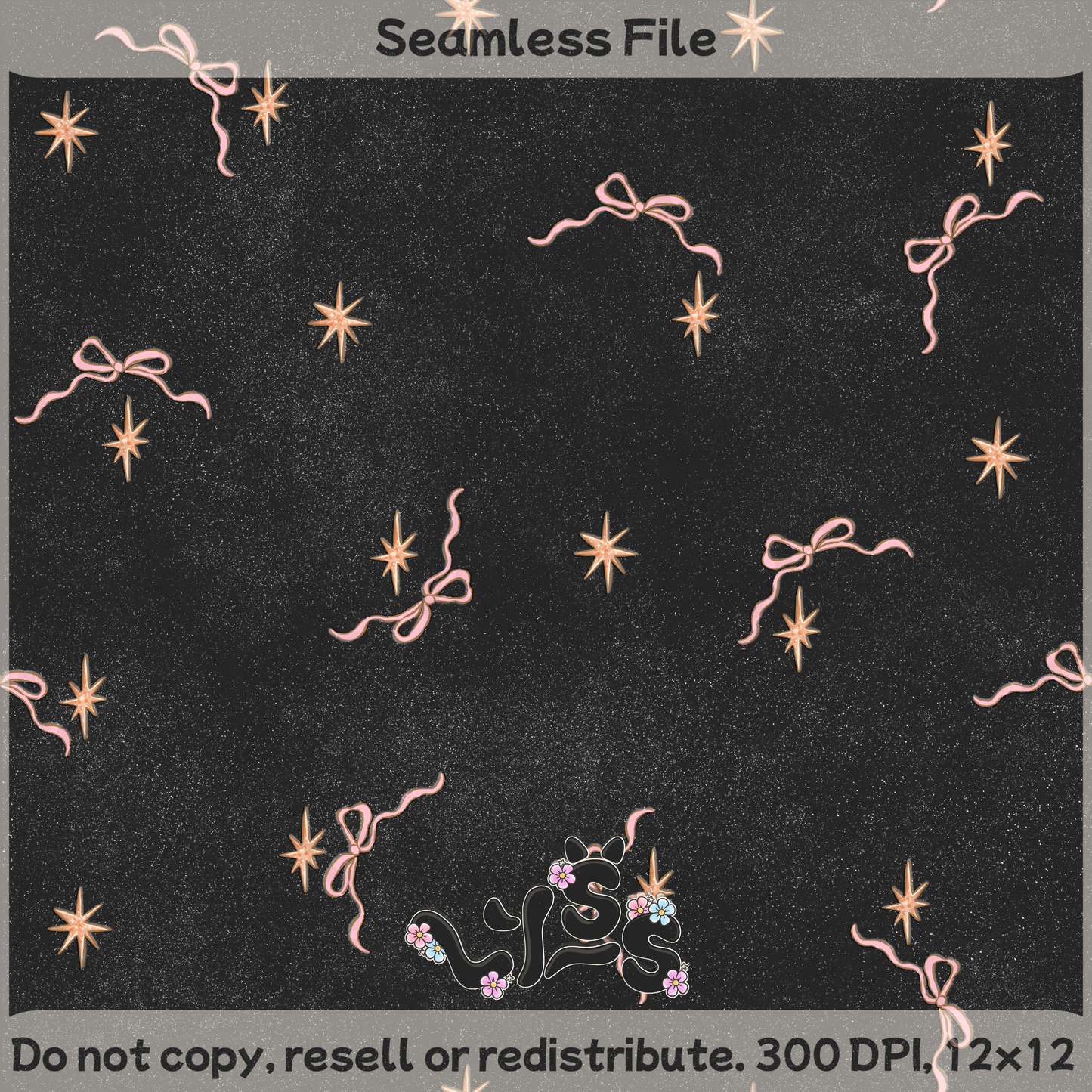 2025 - Lyss Doodles - Coordinates - Blush & Vanity - 25LD055