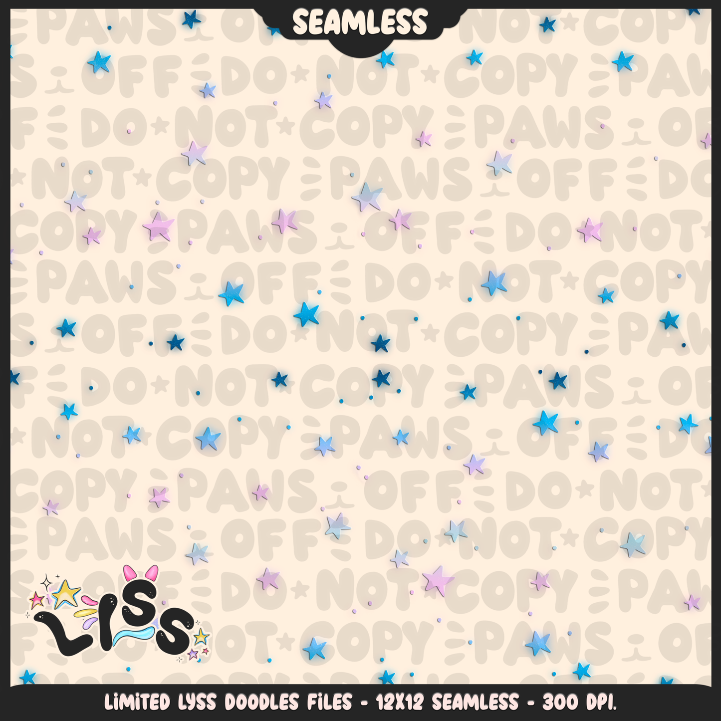 2024 - Lyss Doodles - Seamless - Coordinates - Skelly Bride Comic - 24LD075