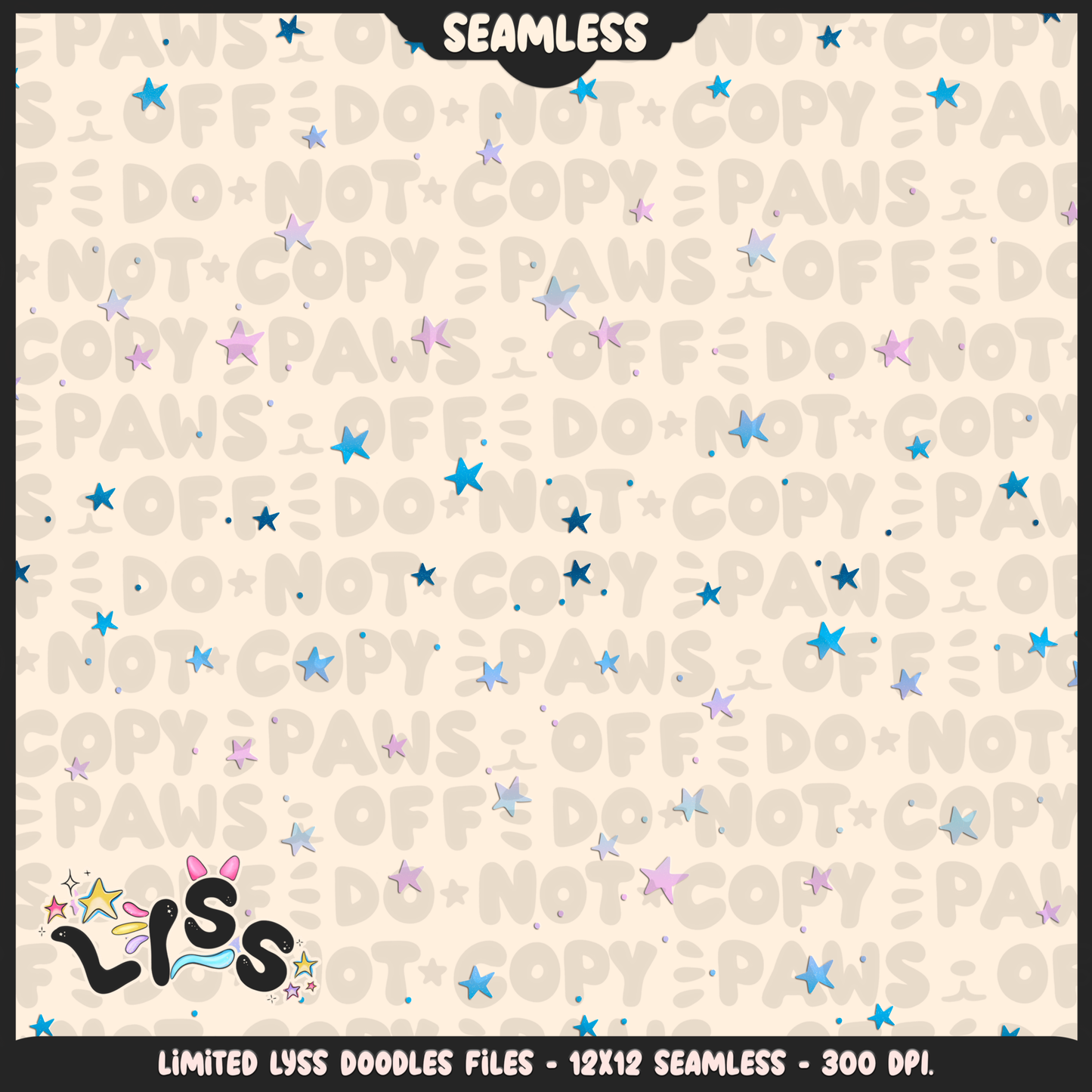 2024 - Lyss Doodles - Seamless - Coordinates - Skelly Bride Comic - 24LD075