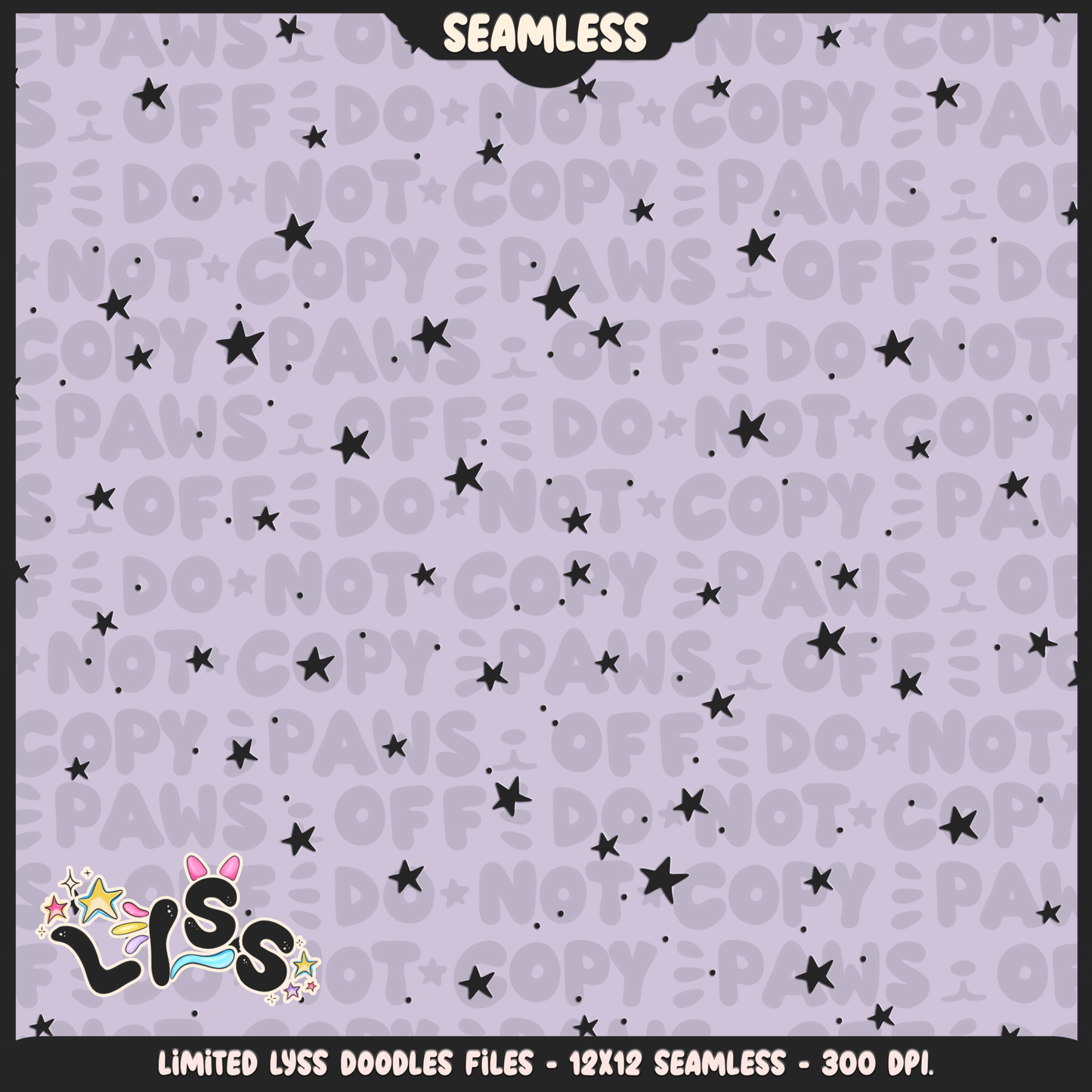 2024 - Lyss Doodles - Seamless - Coordinates - Skelly Bride Comic - 24LD075