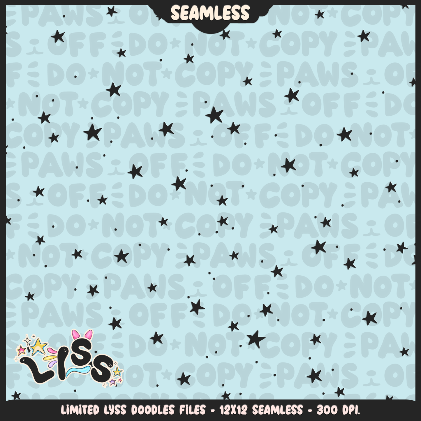 2024 - Lyss Doodles - Seamless - Coordinates - Skelly Bride Comic - 24LD075