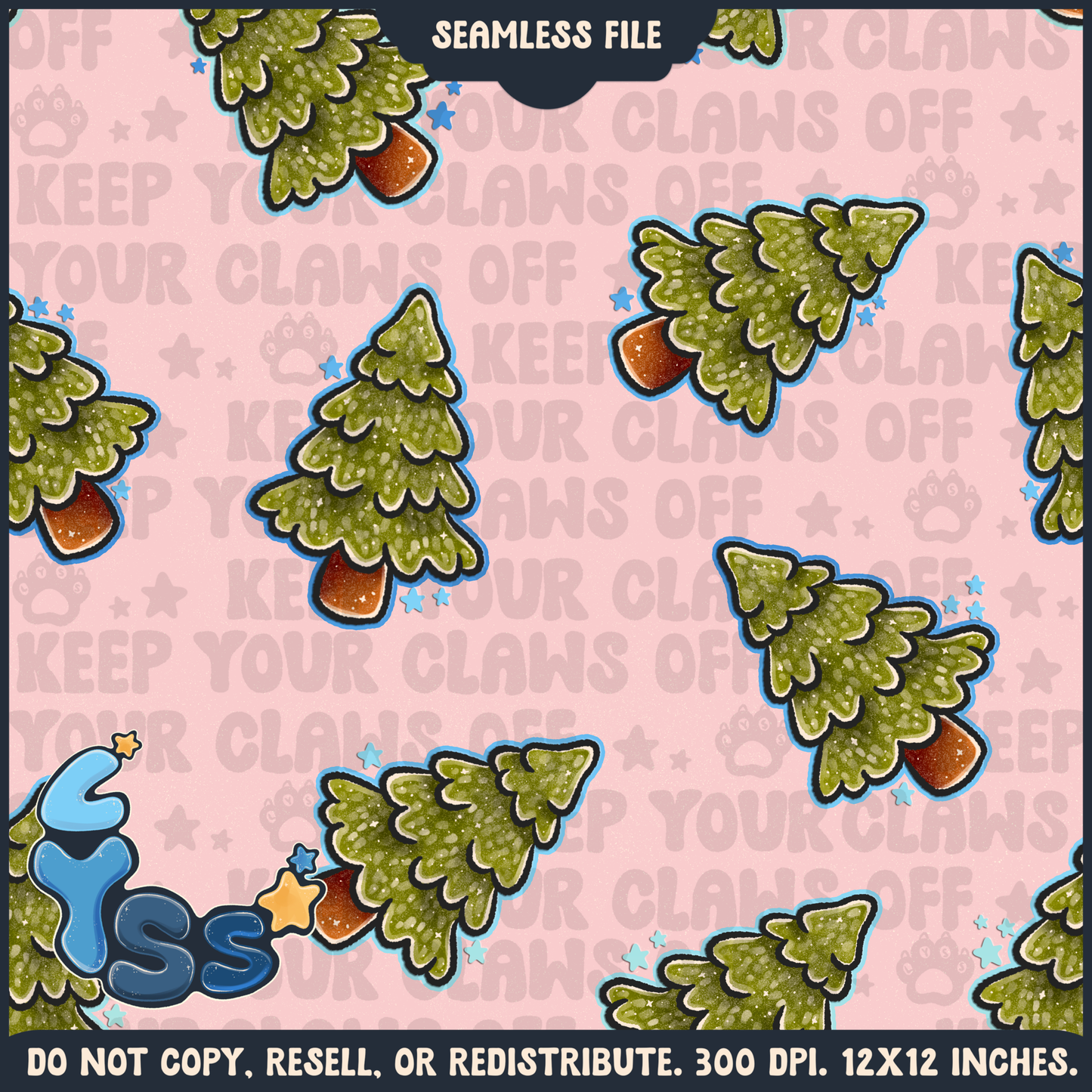 Lyss Doodles - Seamless Files - December 2024 Patreon - Collection #2