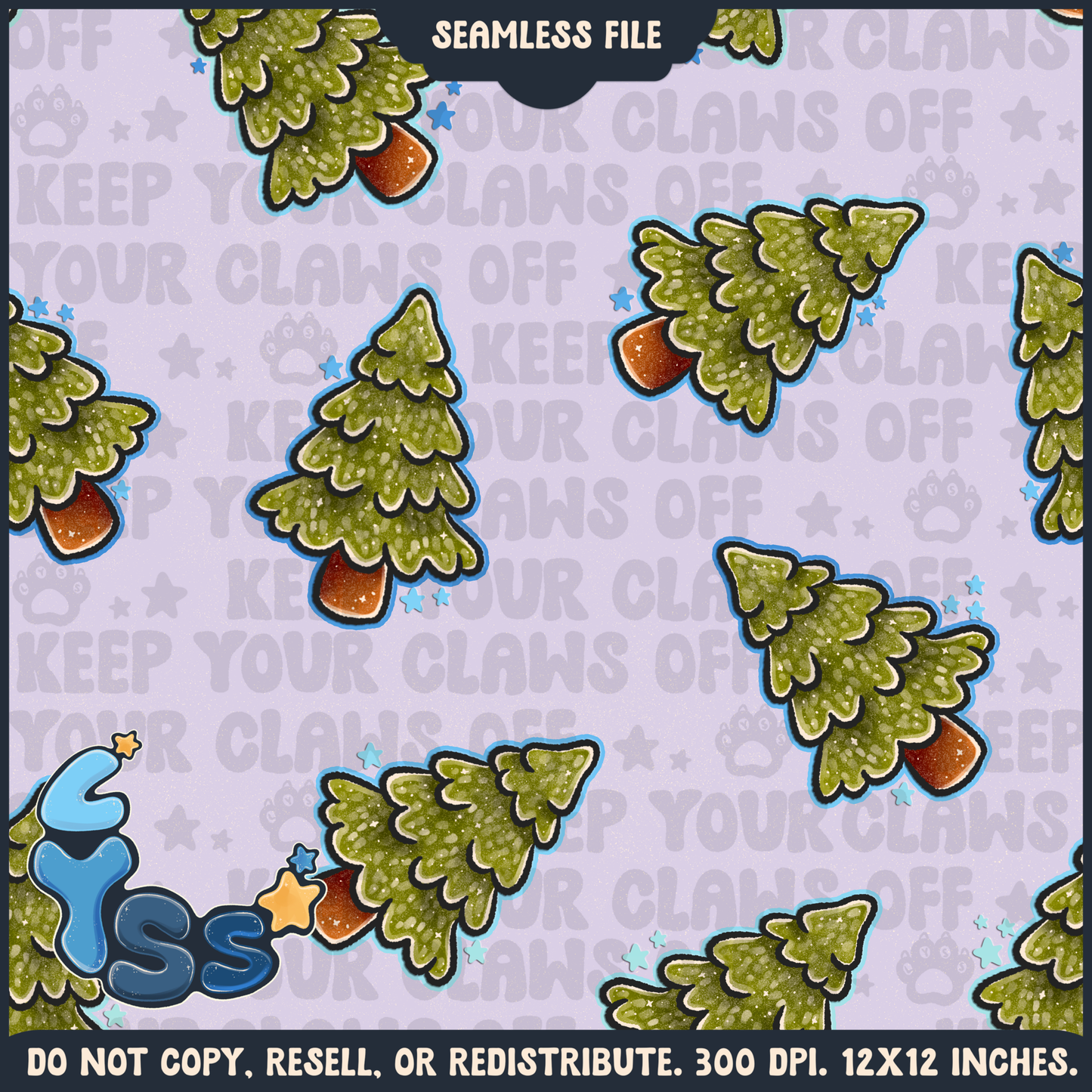 Lyss Doodles - Seamless Files - December 2024 Patreon - Collection #2