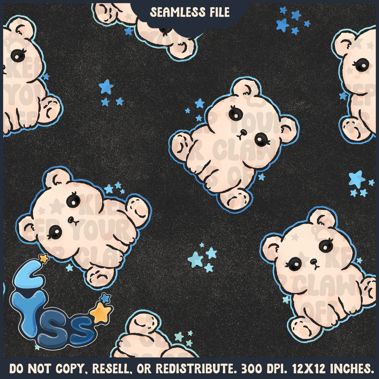 Lyss Doodles - Seamless Files - December 2024 Patreon - Collection #2