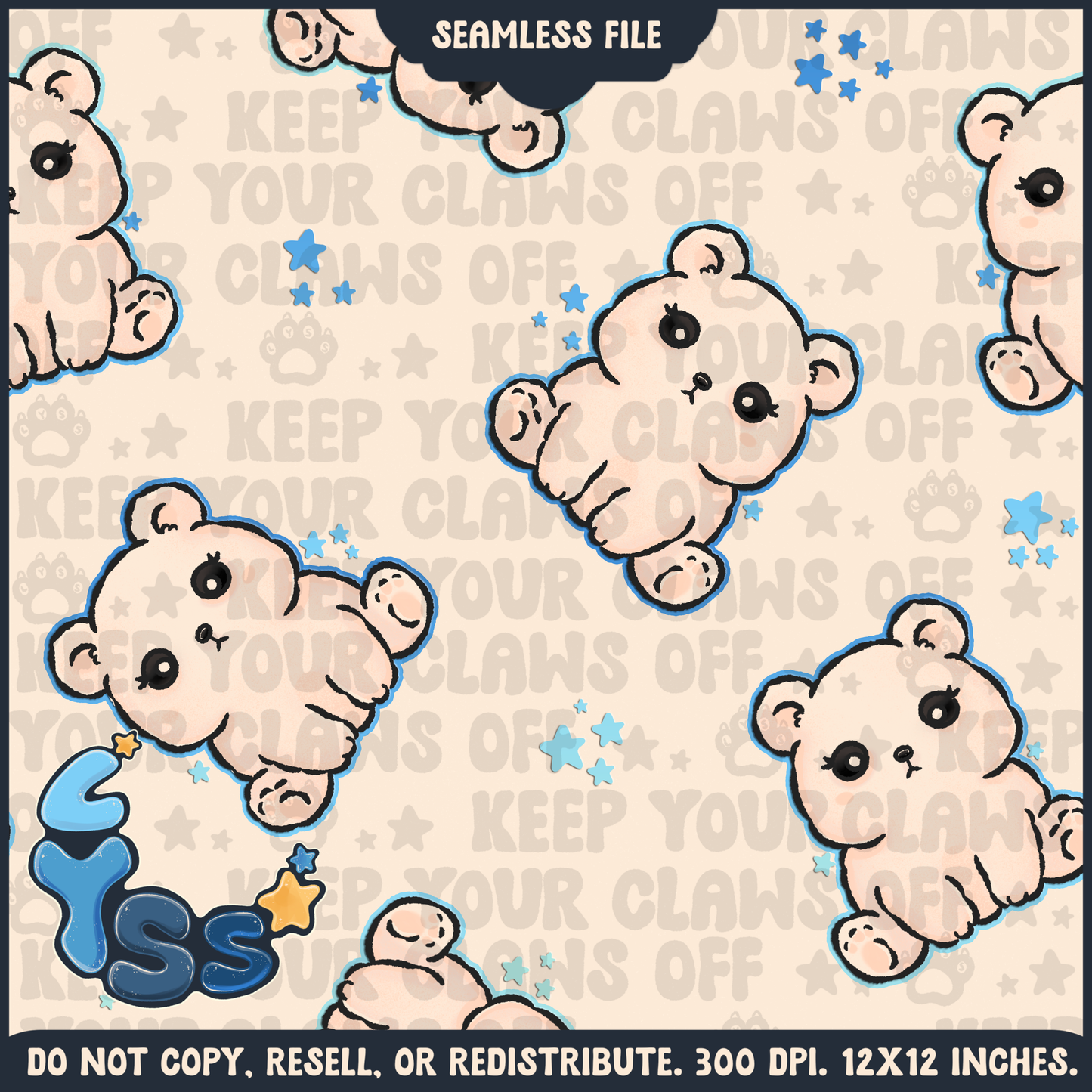 Lyss Doodles - Seamless Files - December 2024 Patreon - Collection #2