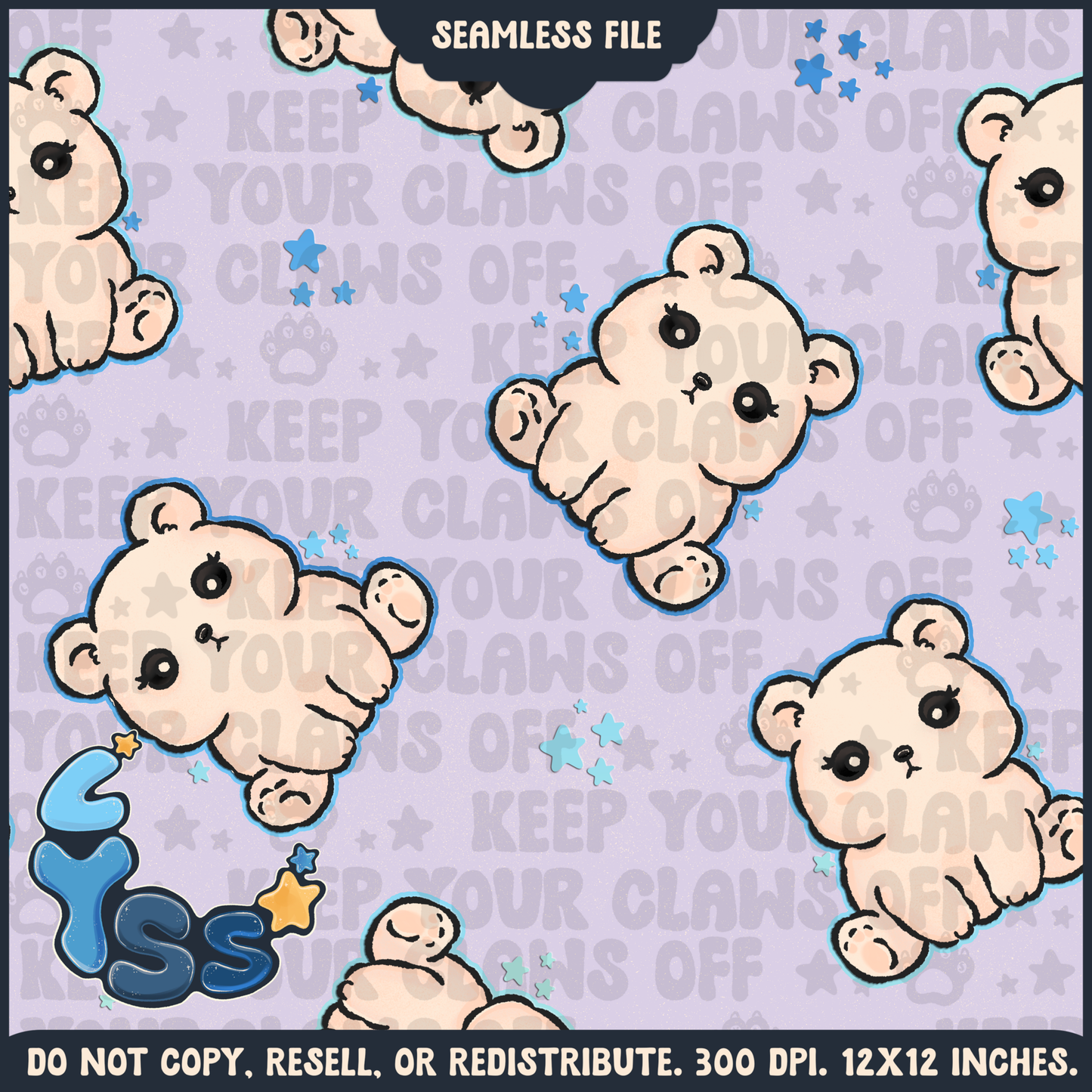 Lyss Doodles - Seamless Files - December 2024 Patreon - Collection #2