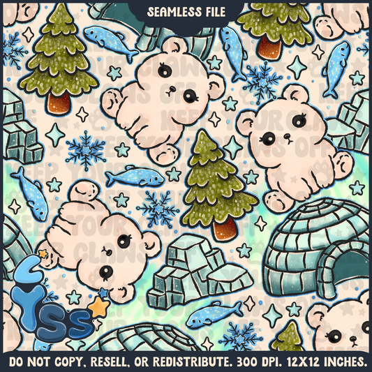 Lyss Doodles - Seamless Files - December 2024 Patreon - Collection #2
