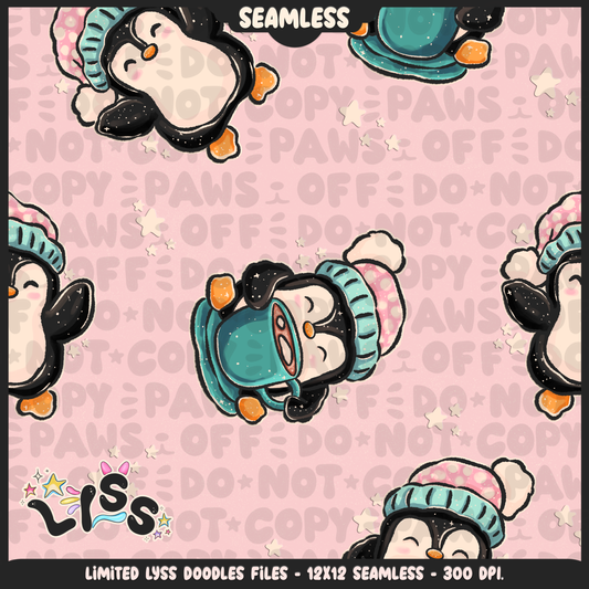 2024 - Lyss Doodles - Seamless - Mains - Enchanted Cafe - 24LD081