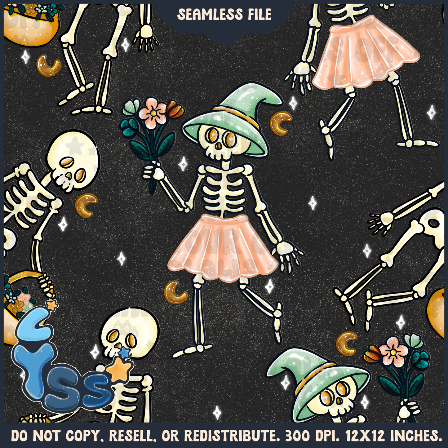 2025 - Lyss Doodles - BUNDLES - Enchanted Graveyard - 25LD011