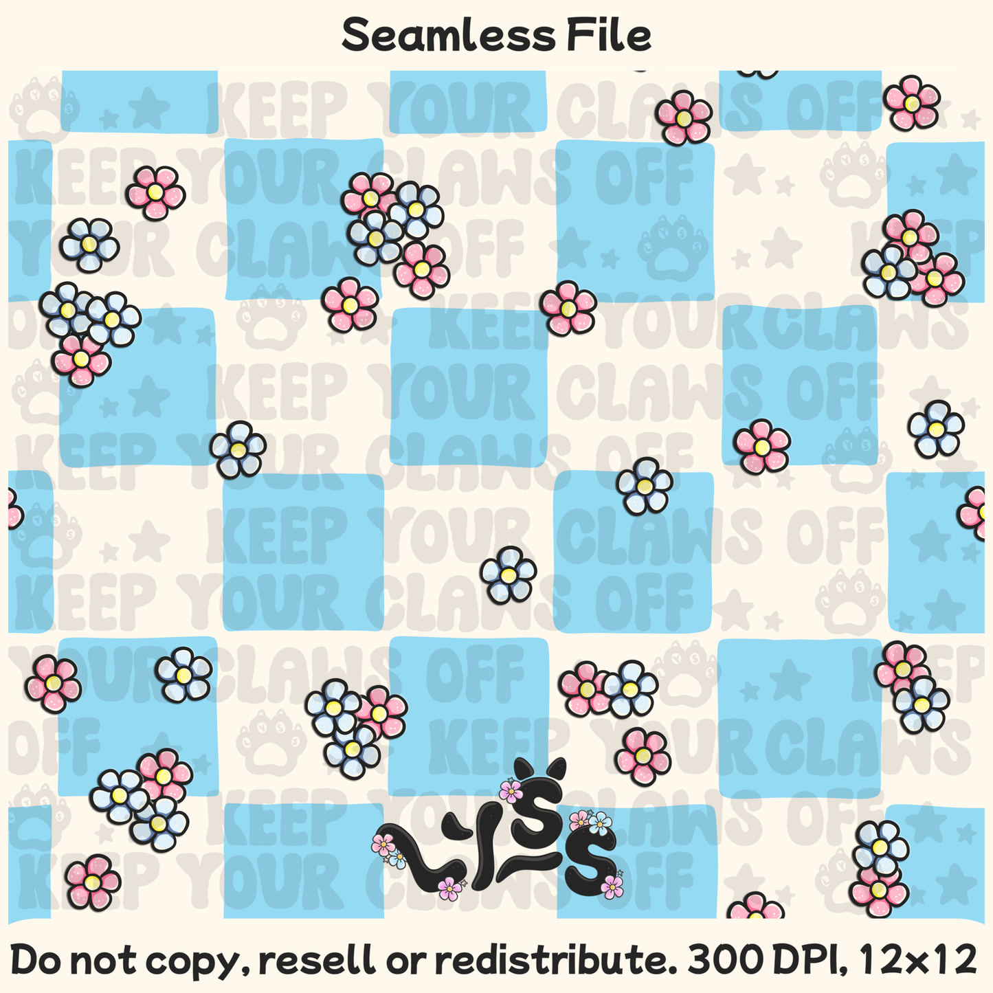 Lyss Doodles - Seamless Files - February 2025 Patreon - Collection #1