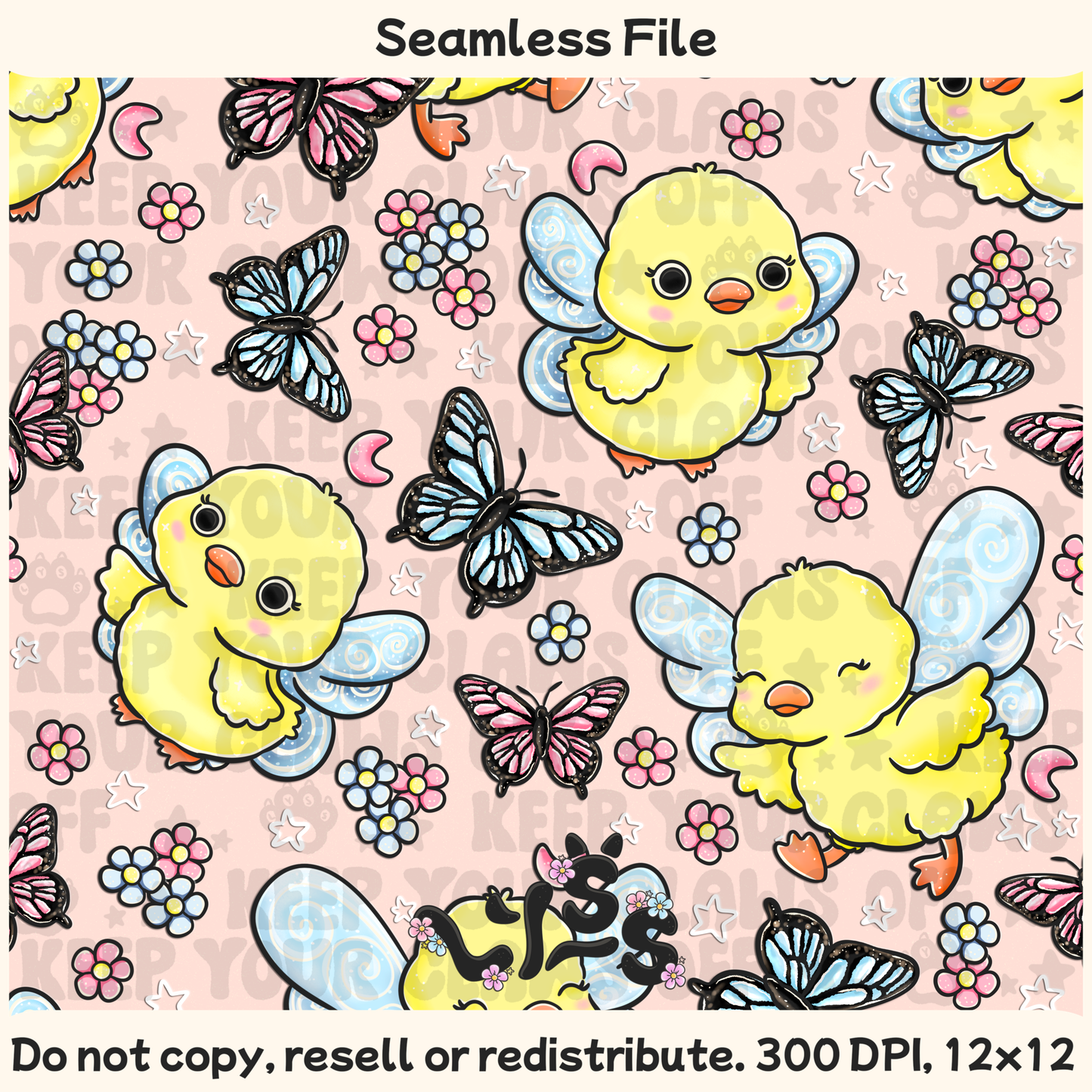 Lyss Doodles - Seamless Files - February 2025 Patreon - Collection #1