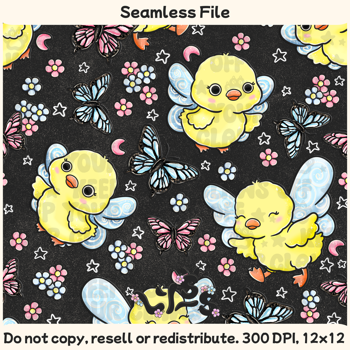 Lyss Doodles - Seamless Files - February 2025 Patreon - Collection #1