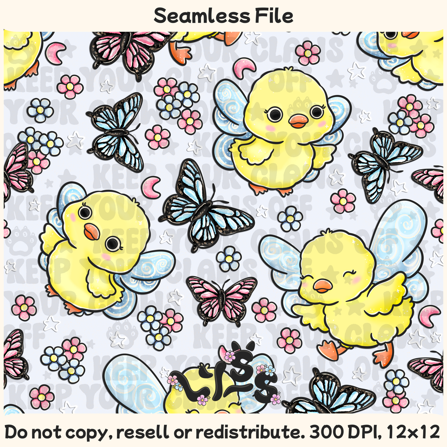 Lyss Doodles - Seamless Files - February 2025 Patreon - Collection #1