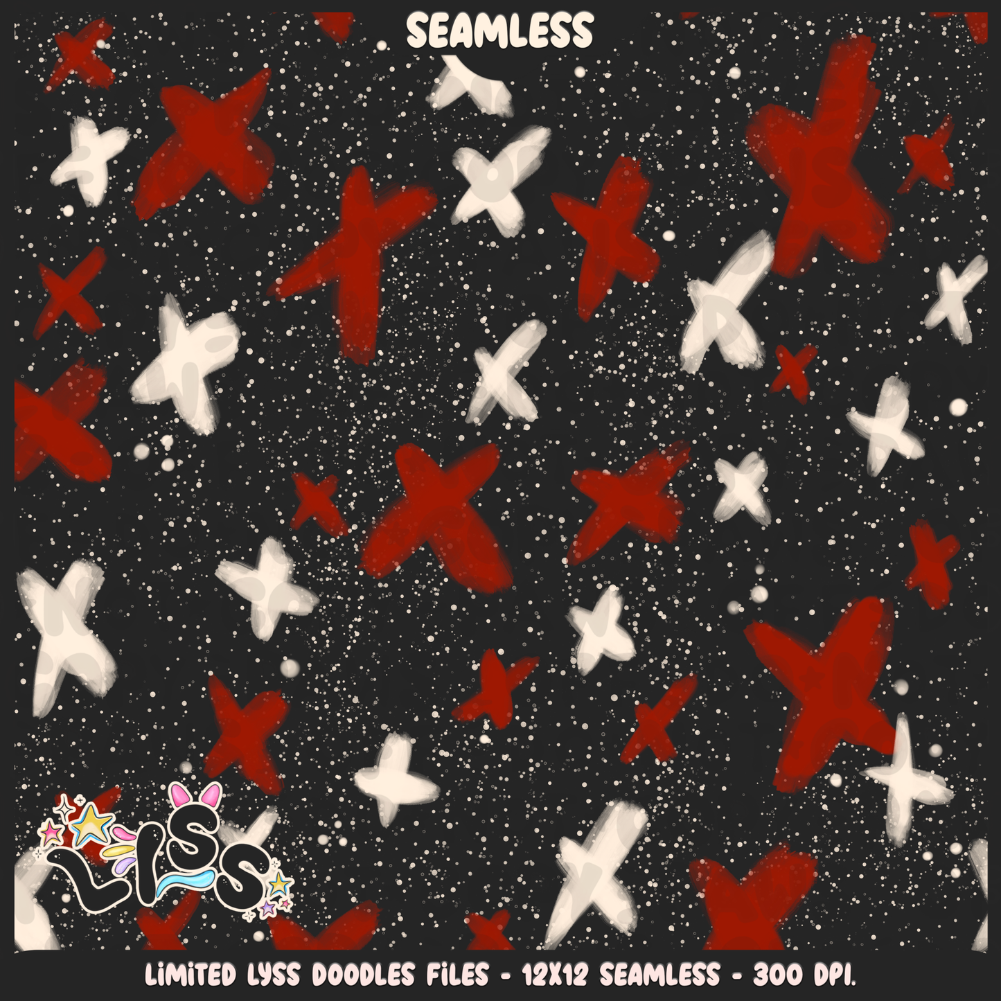 2024 - Lyss Doodles - Seamless - Coordinates - Fort Battle - Aura