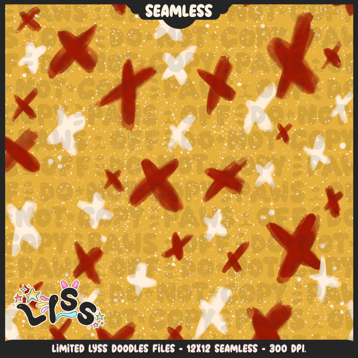 2024 - Lyss Doodles - Seamless - Coordinates - Fort Battle - Aura