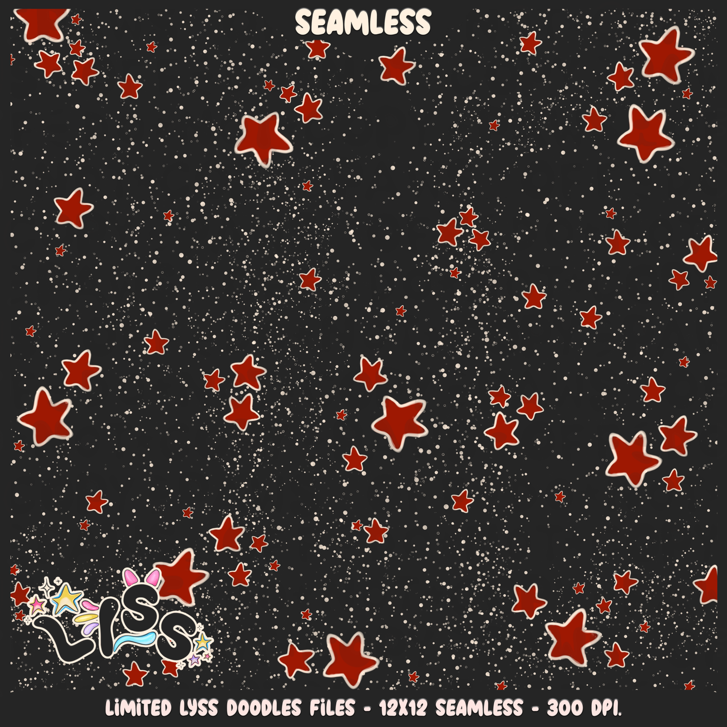 2024 - Lyss Doodles - Seamless - Coordinates - Fort Battle - Aura