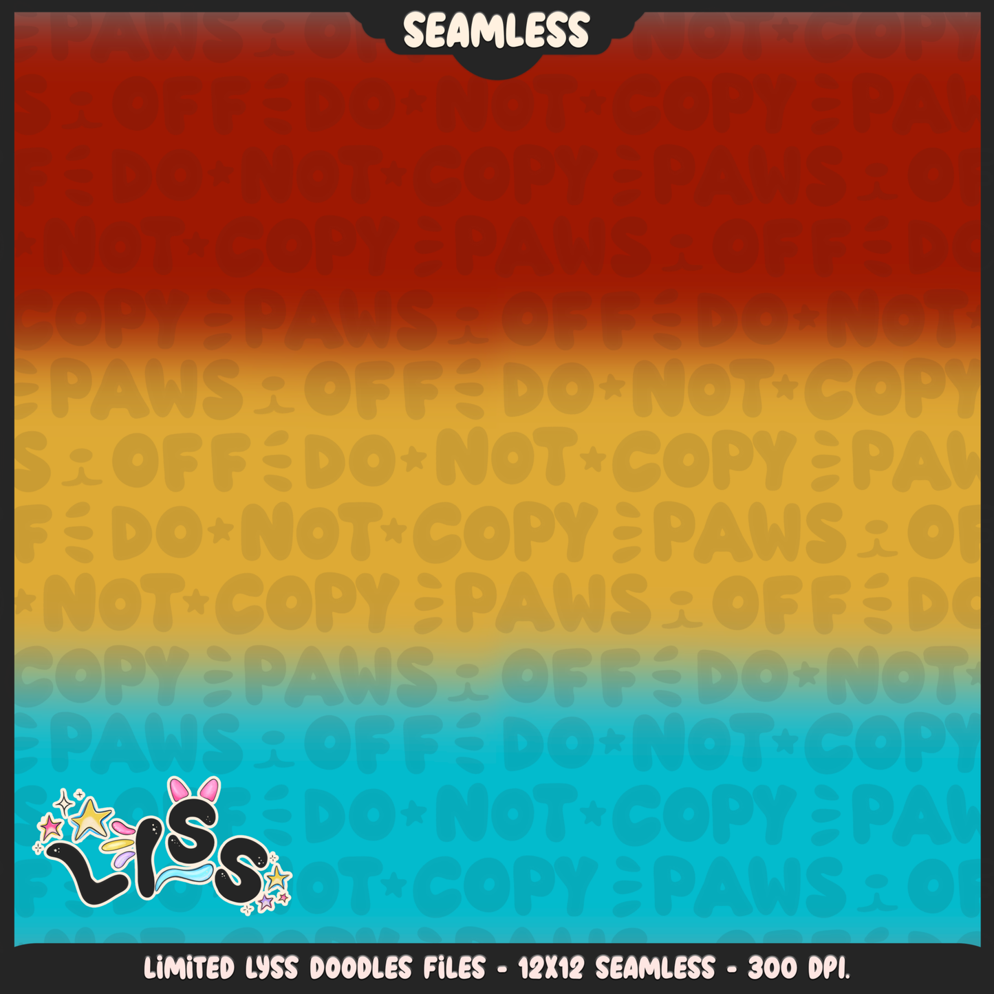 2024 - Lyss Doodles - Seamless - Coordinates - Fort Battle - Aura