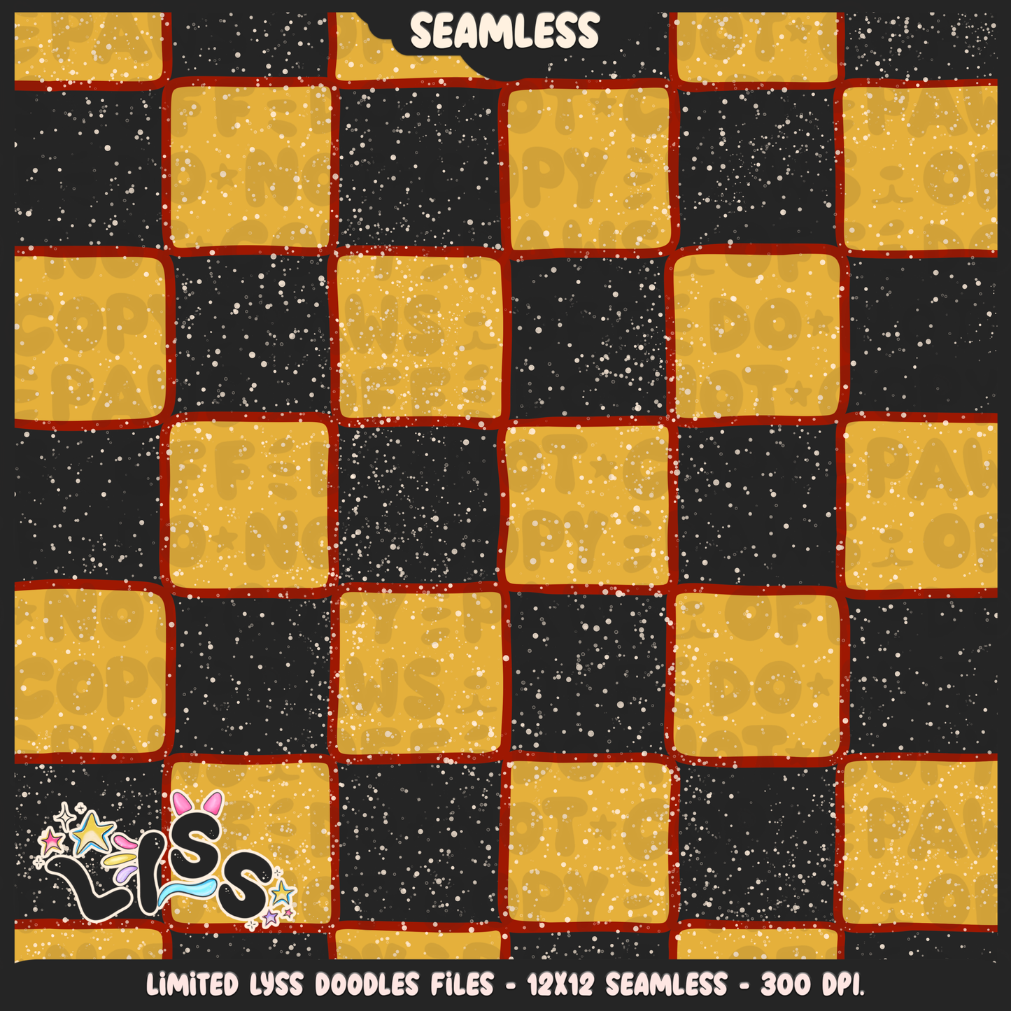 2024 - Lyss Doodles - Seamless - Coordinates - Fort Battle - Aura