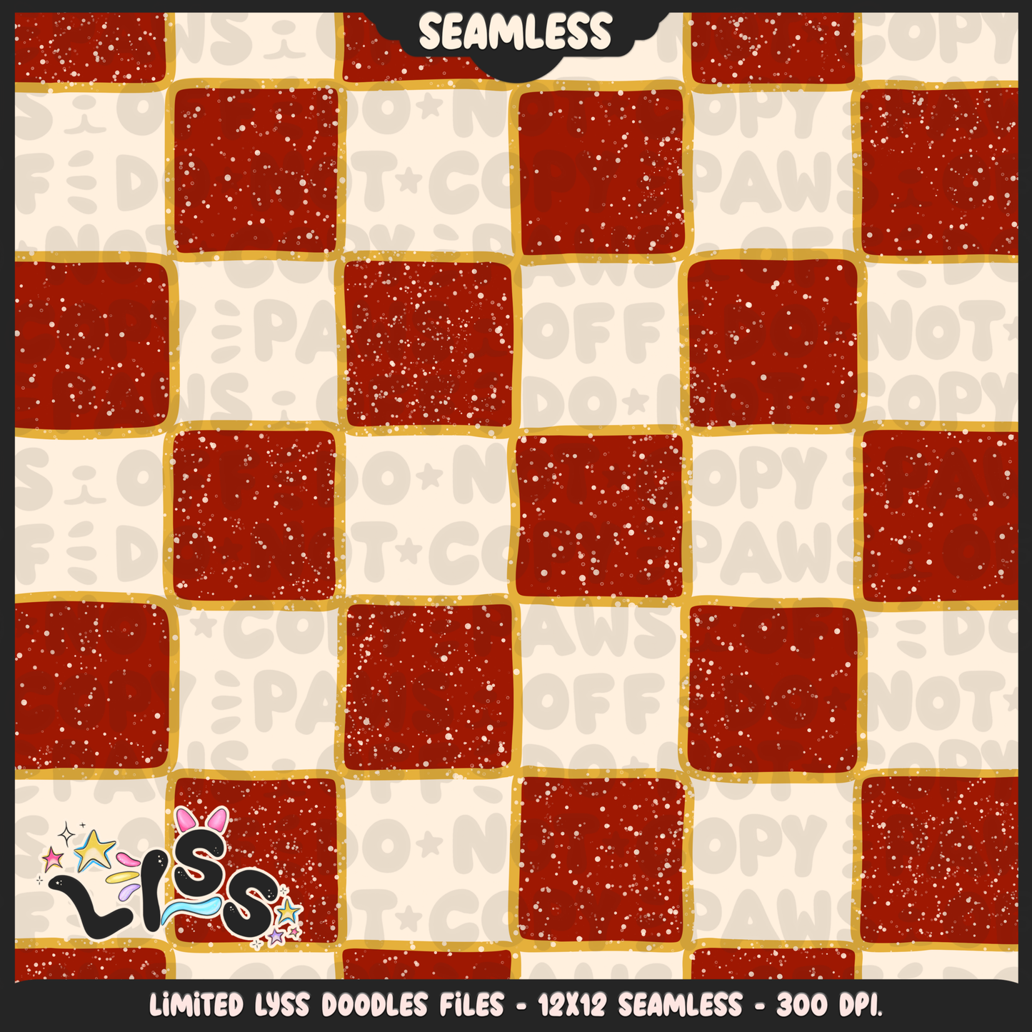 2024 - Lyss Doodles - Seamless - Coordinates - Fort Battle - Aura