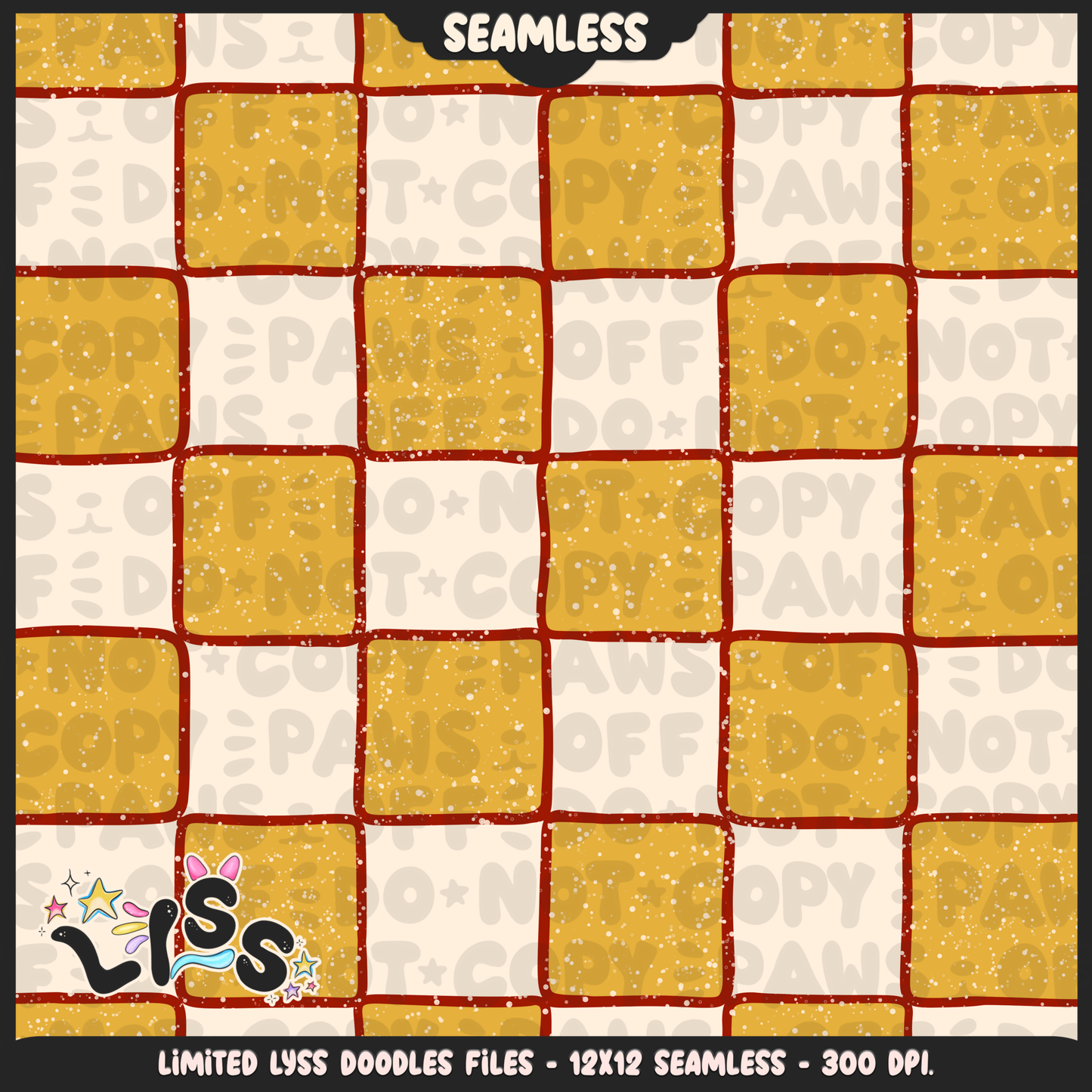 2024 - Lyss Doodles - Seamless - Coordinates - Fort Battle - Aura