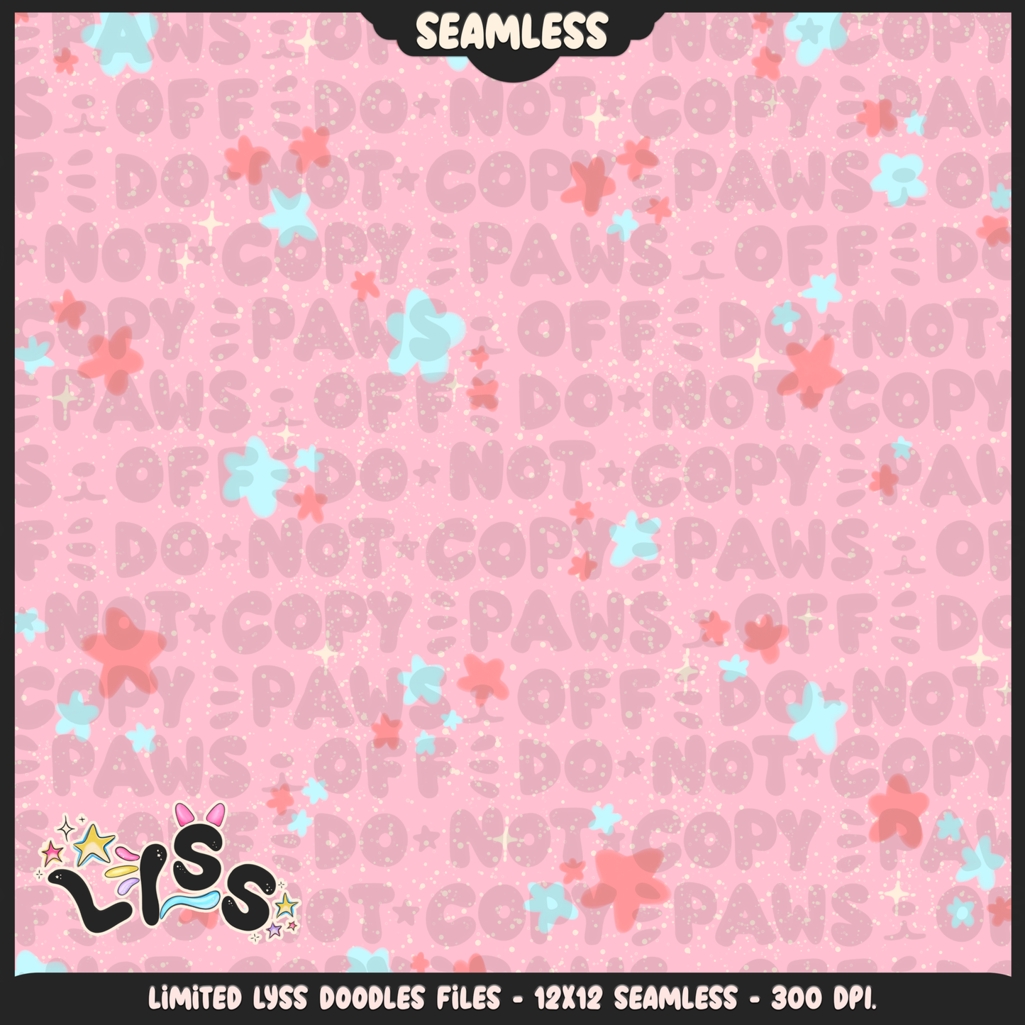 2024 - Lyss Doodles - Seamless - Coordinates - Fort Battle - Guff