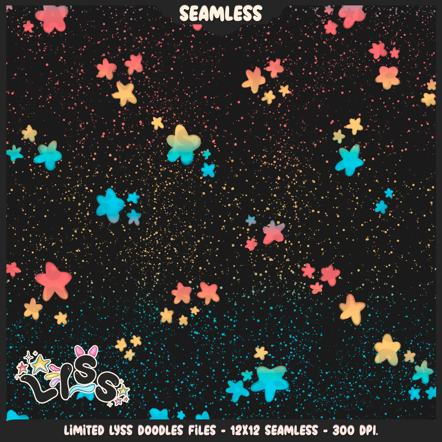 2024 - Lyss Doodles - Seamless - Coordinates - Fort Battle - Guff