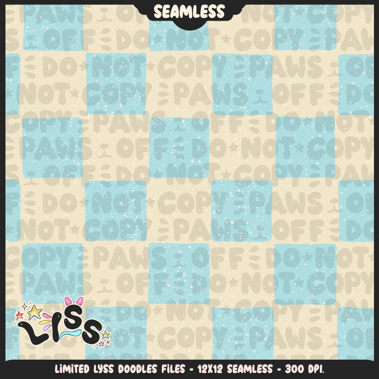 2024 - Lyss Doodles - Seamless - Coordinates - Fort Battle - Blocks