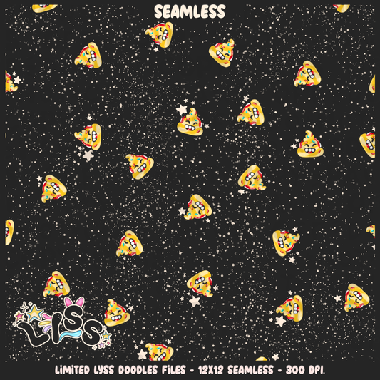 2024 - Lyss Doodles - Seamless - Coordinates - Fort Battle - Ice Cream