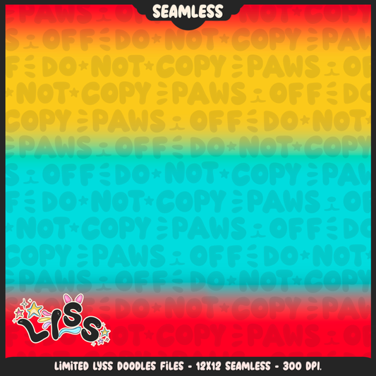 2024 - Lyss Doodles - Seamless - Coordinates - Fort Battle - Ice Cream