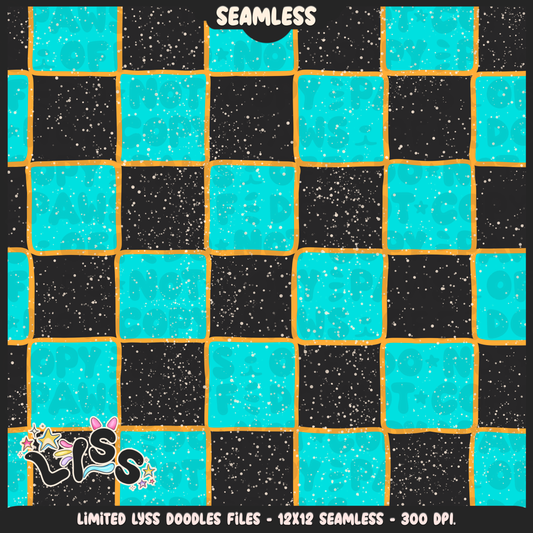 2024 - Lyss Doodles - Seamless - Coordinates - Fort Battle - Ice Cream