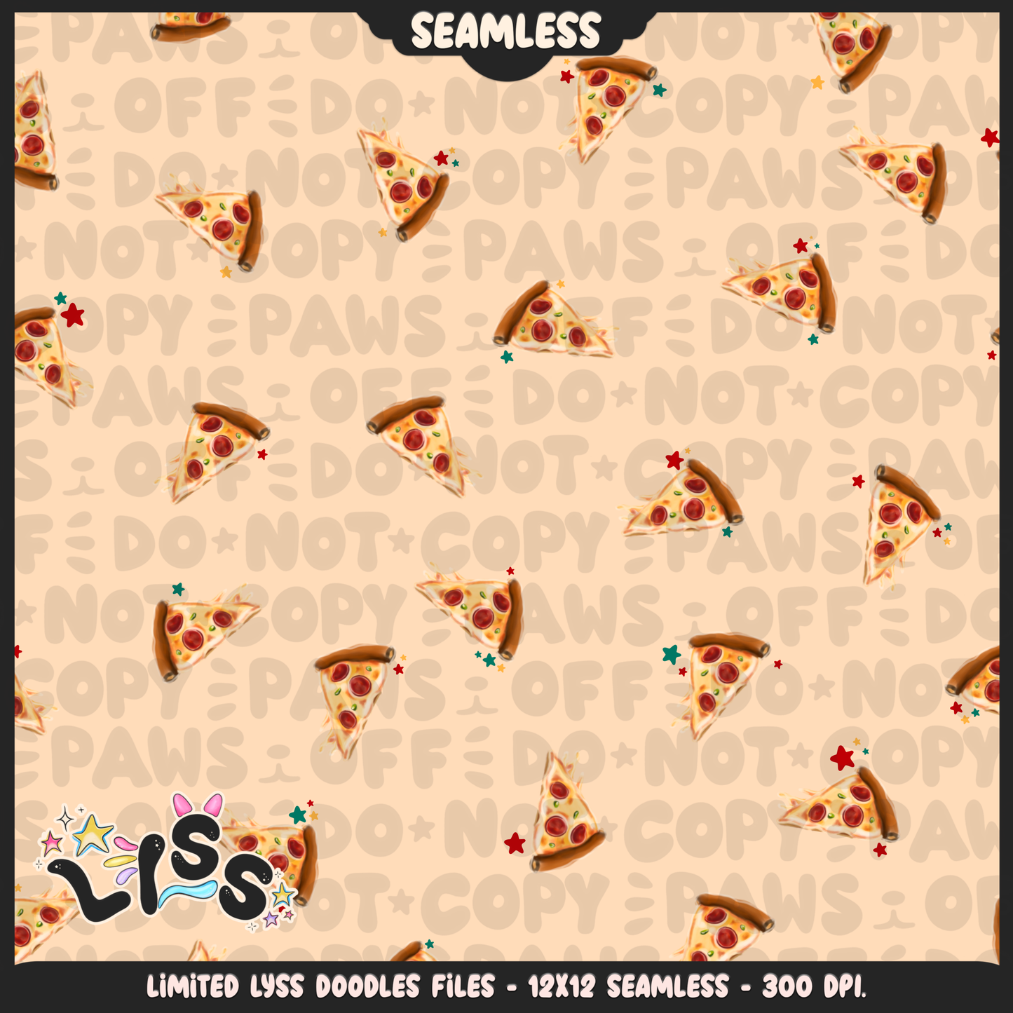 2024 - Lyss Doodles - Seamless - Coordinates - Fort Battle - Tomato