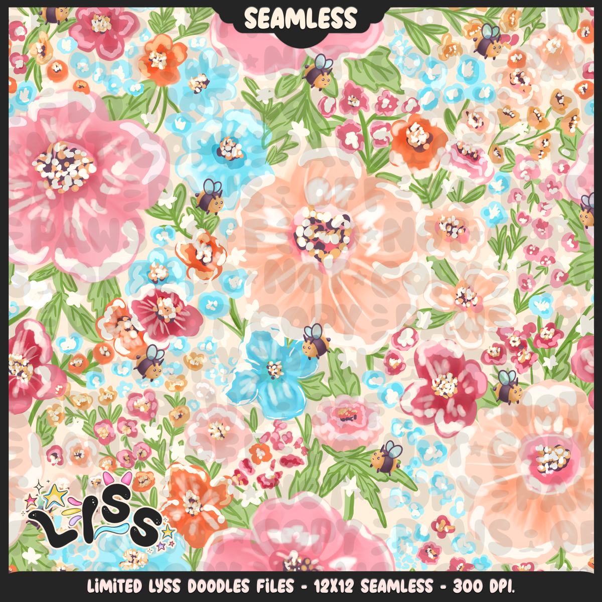 2024 - Lyss Doodles - Coordinates - Fairy Garden - 24LD030