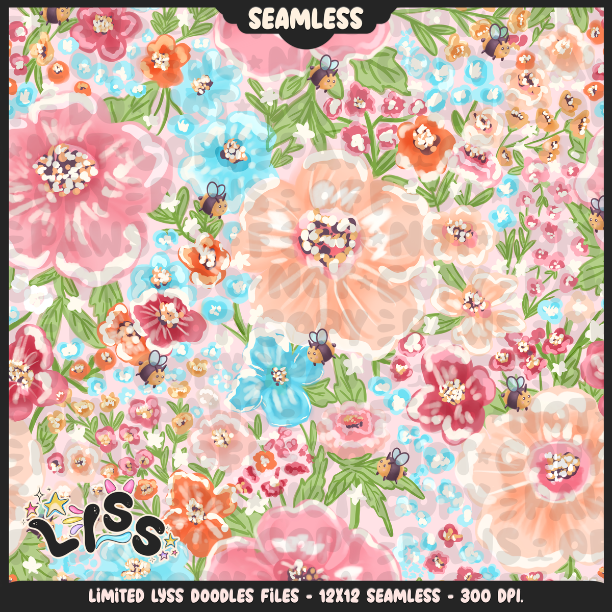 2024 - Lyss Doodles - Coordinates - Fairy Garden - 24LD030