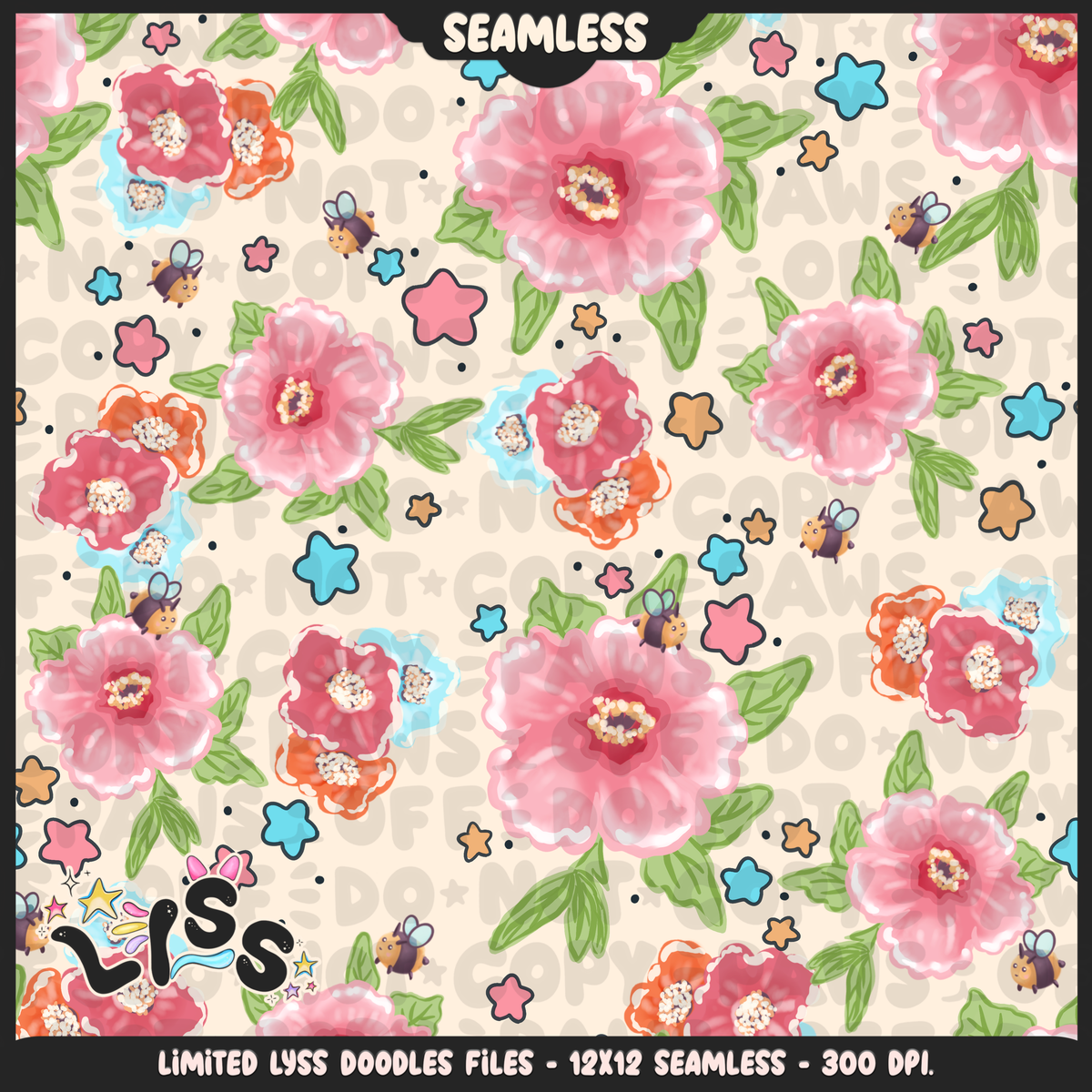 2024 - Lyss Doodles - Coordinates - Fairy Garden - 24LD030