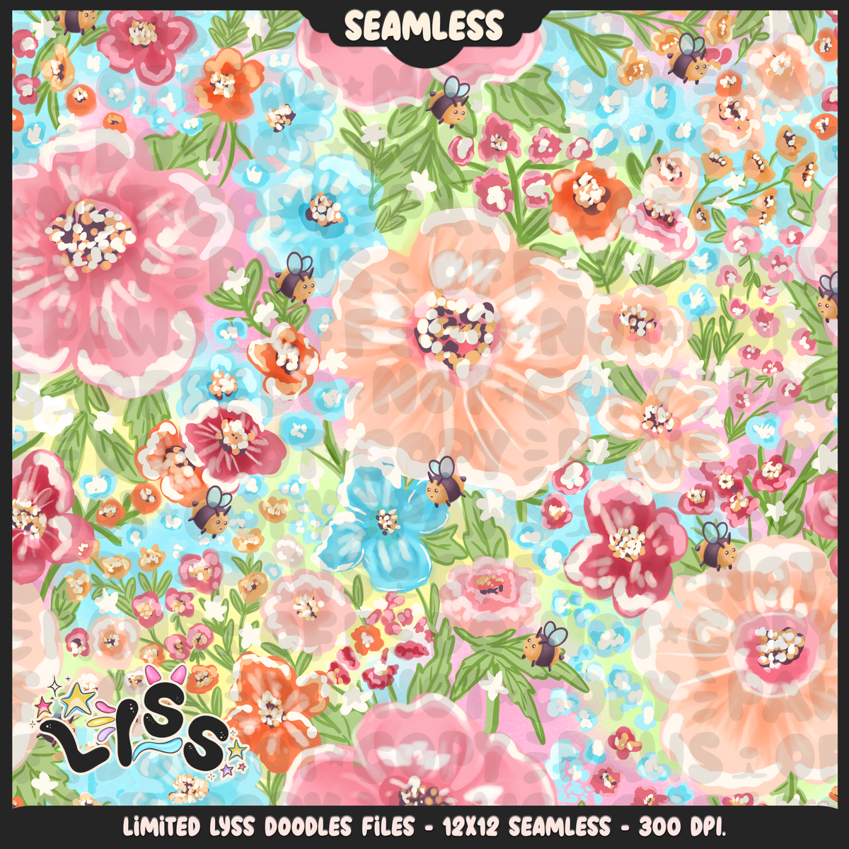 2024 - Lyss Doodles - Coordinates - Fairy Garden - 24LD030