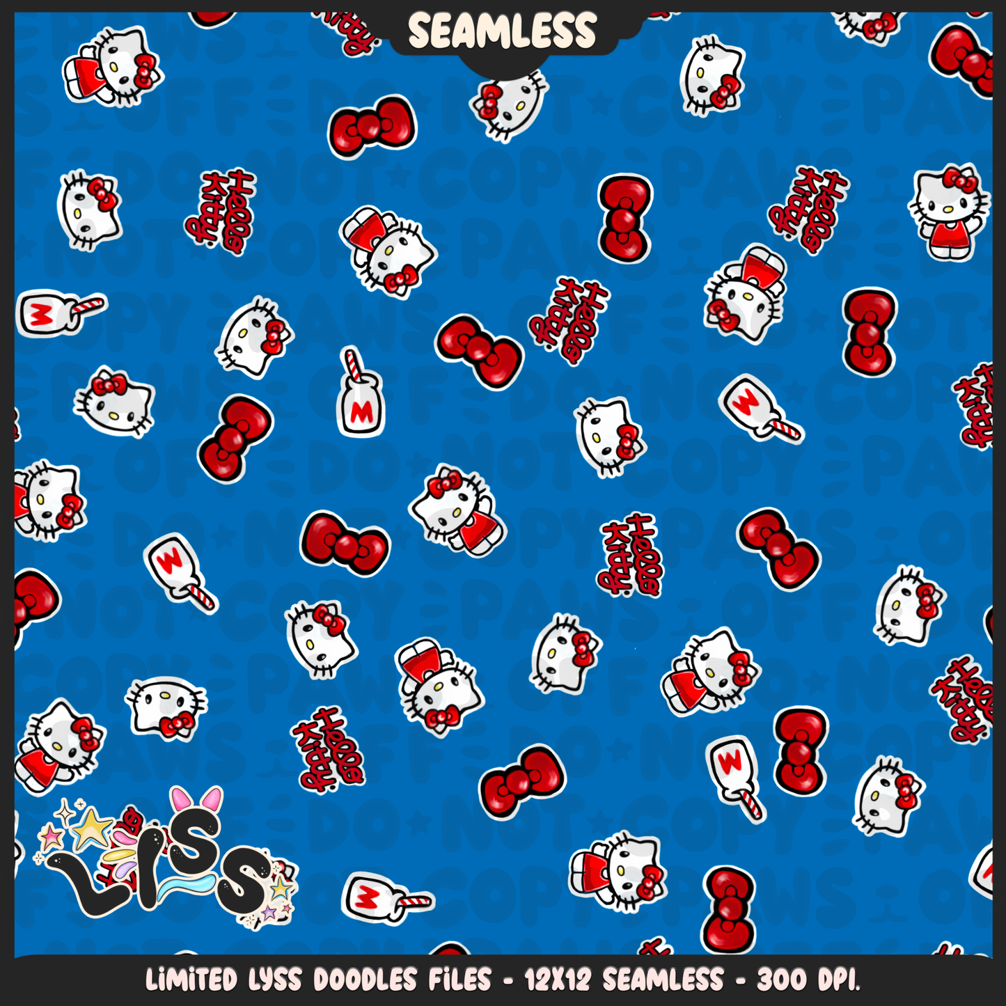 2024 - Lyss Doodles - Coordinates - HK Birthday - Comfy Shoes - 24LD011