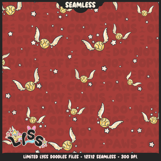 2024 - Lyss Doodles - Seamless - Mains - HP Pride - Griffin - 24LD034