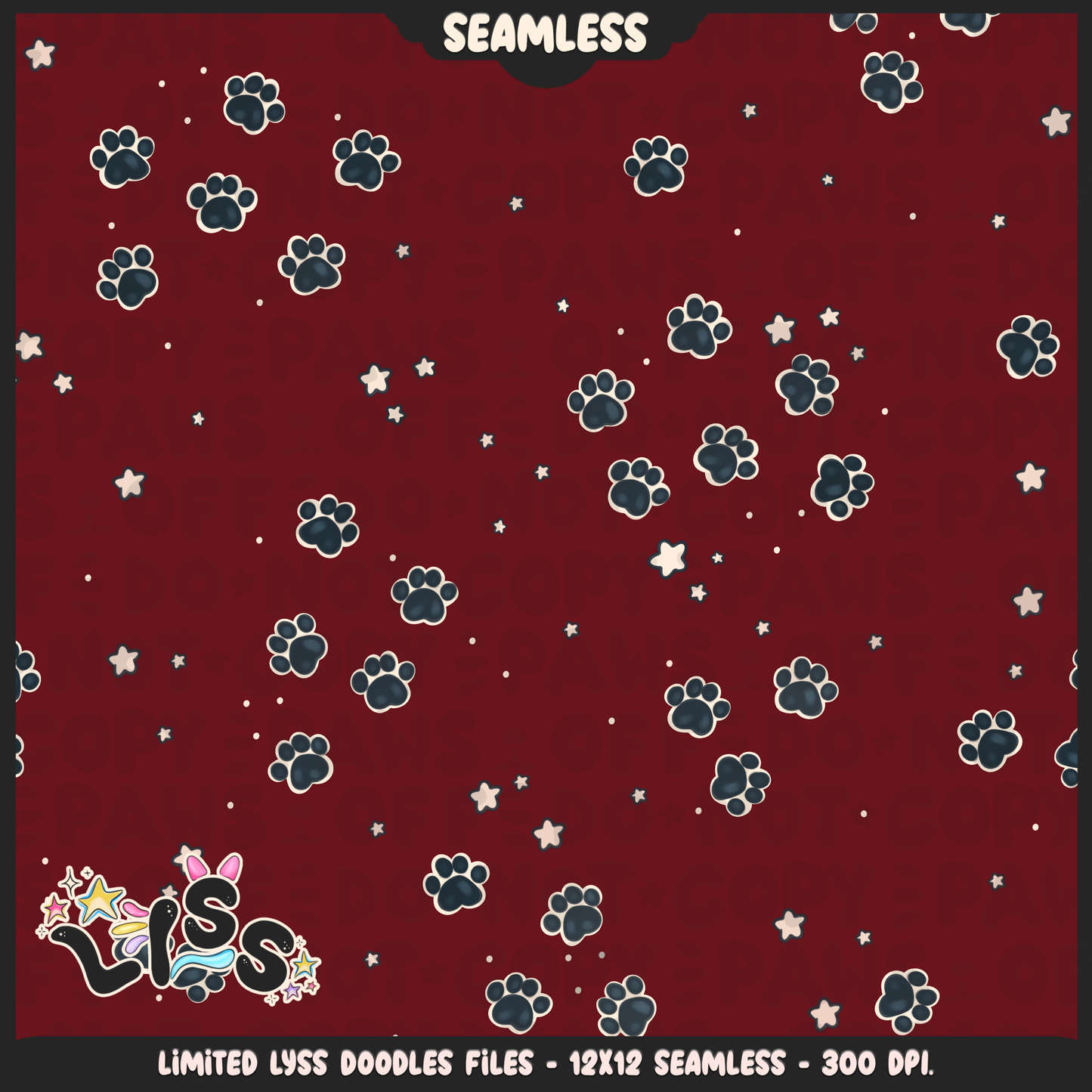 2024 - Lyss Doodles - Coordinates -  HP Pride - Griffin - 24LD034