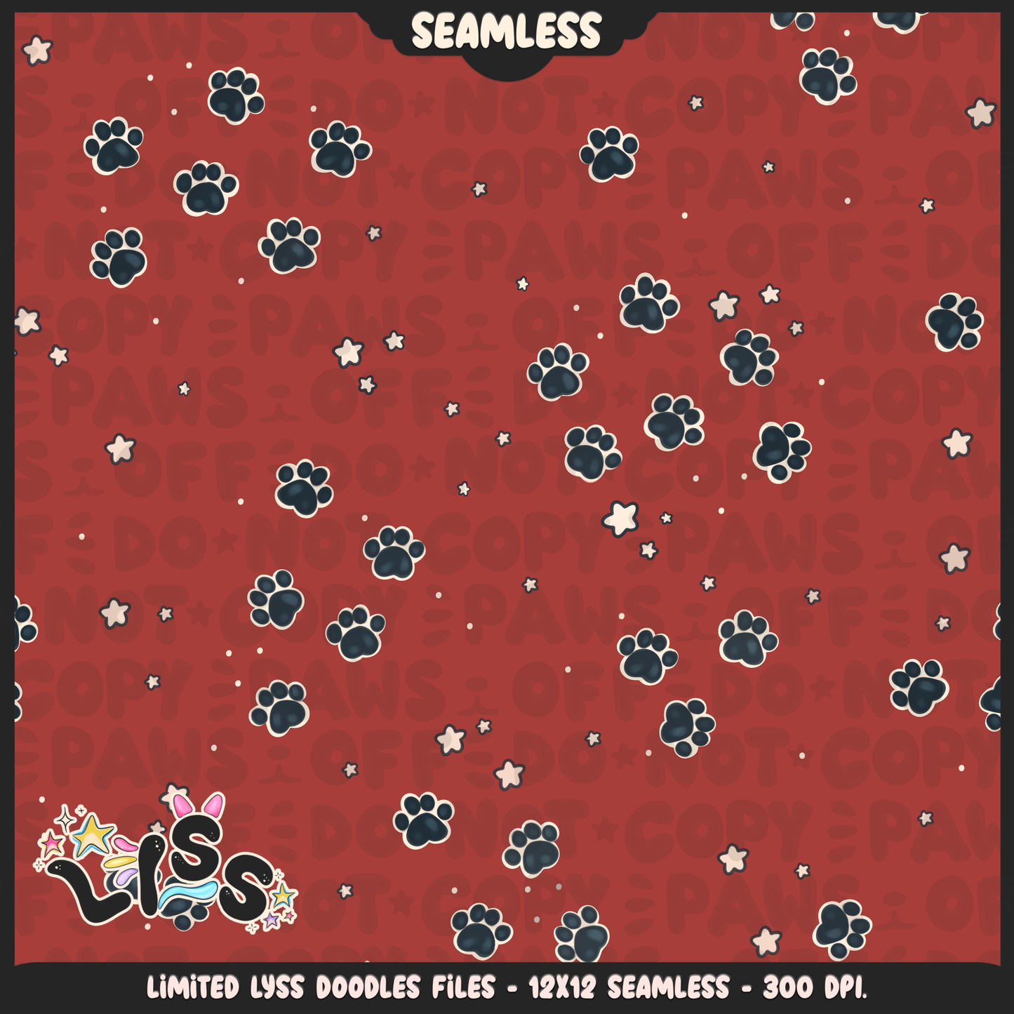 2024 - Lyss Doodles - Coordinates -  HP Pride - Griffin - 24LD034