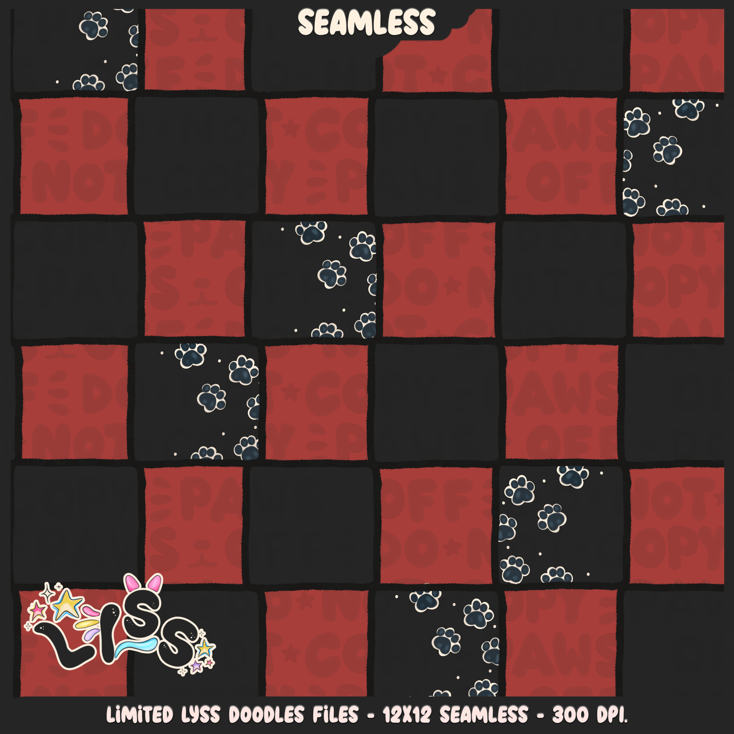 2024 - Lyss Doodles - Coordinates -  HP Pride - Griffin - 24LD034