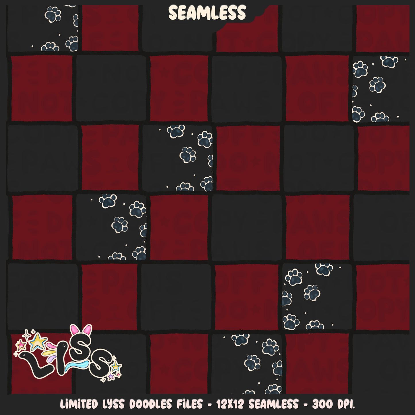 2024 - Lyss Doodles - Coordinates -  HP Pride - Griffin - 24LD034