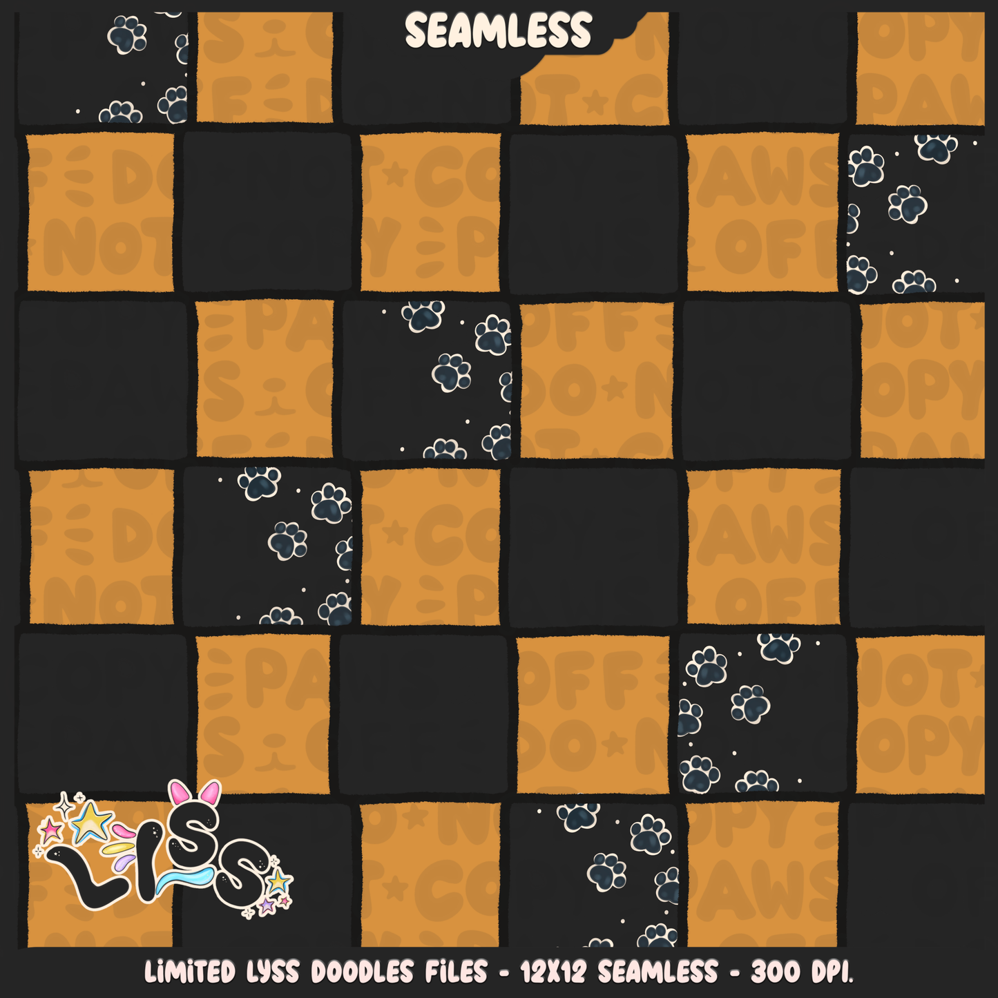 2024 - Lyss Doodles - Coordinates -  HP Pride - Griffin - 24LD034