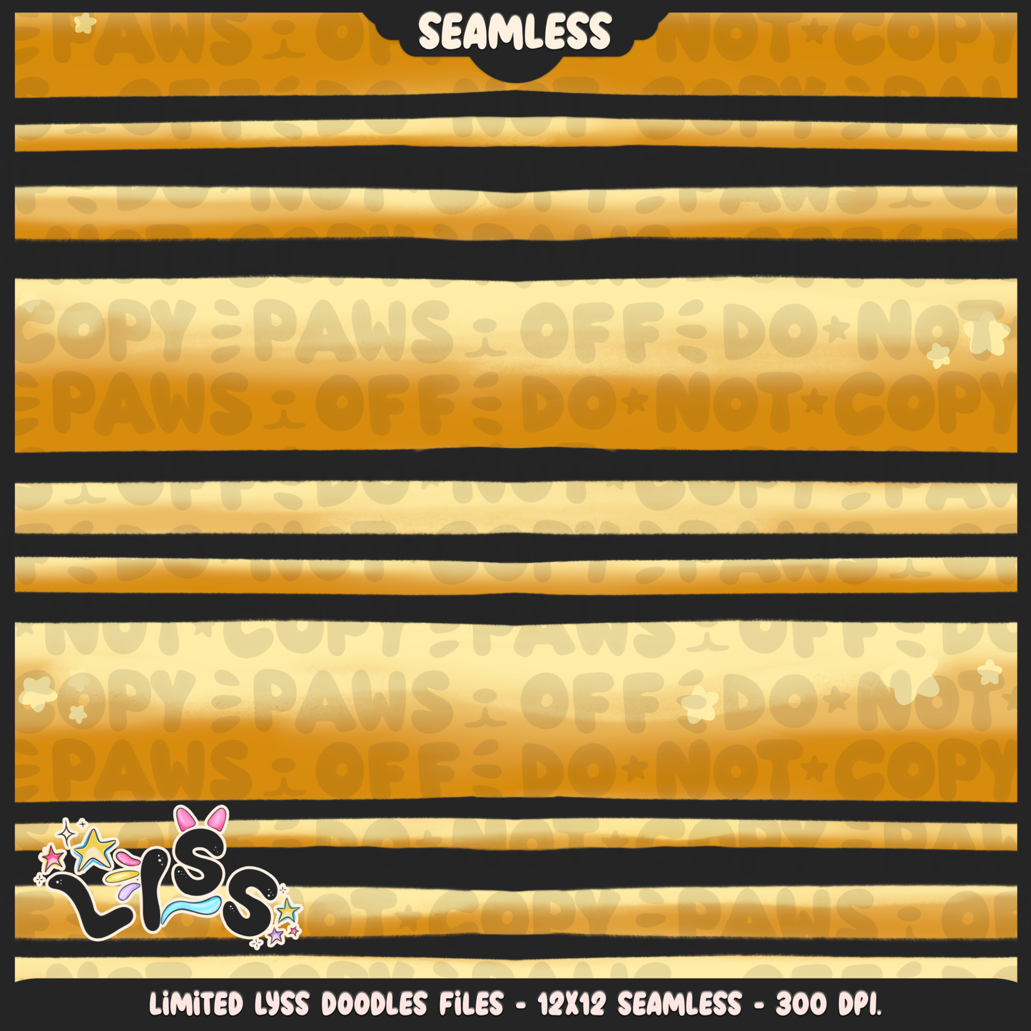 2024 - Lyss Doodles - Coordinates -  HP Pride - Huffle - 24LD032